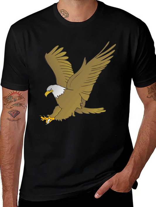 Eagle Graphic Black T-Shirt