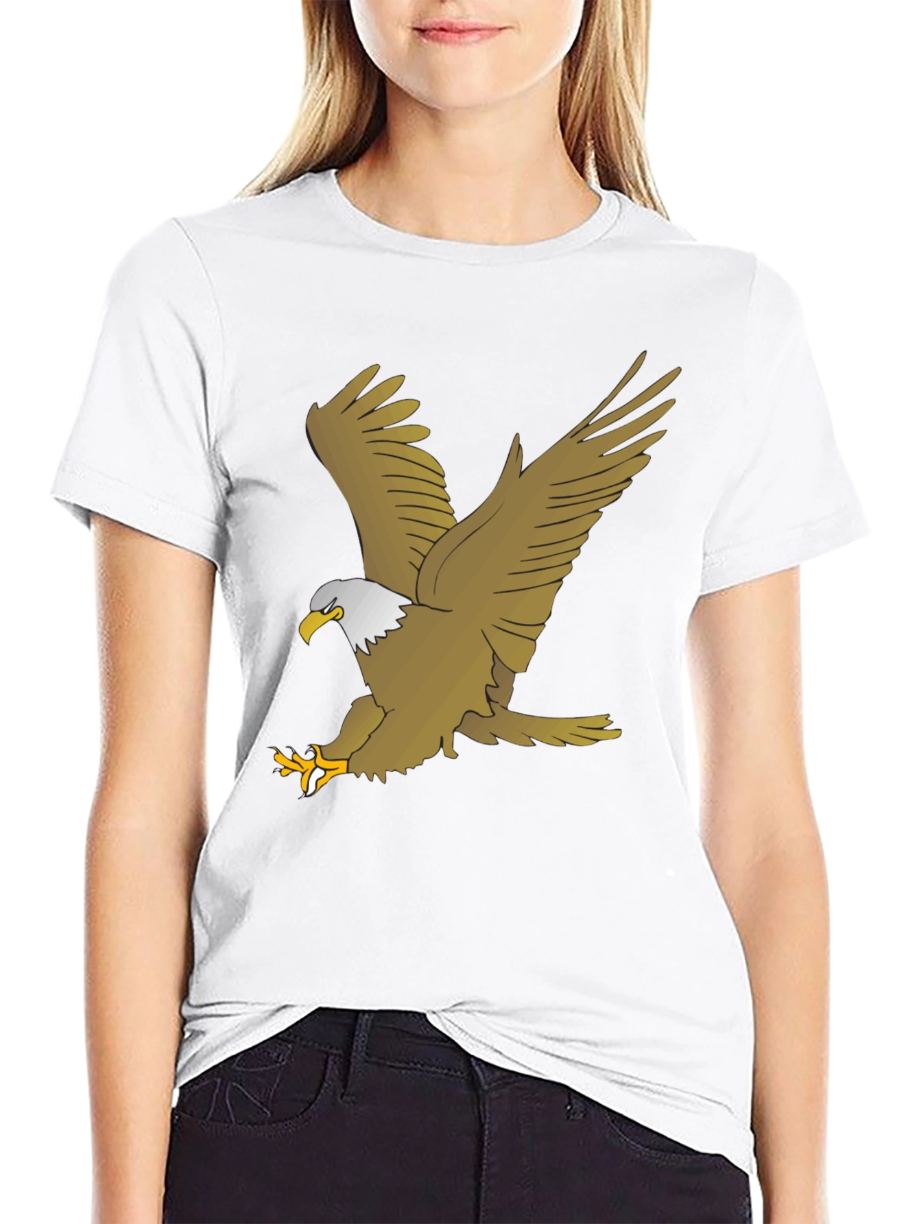 Eagle Graphic Black T-Shirt