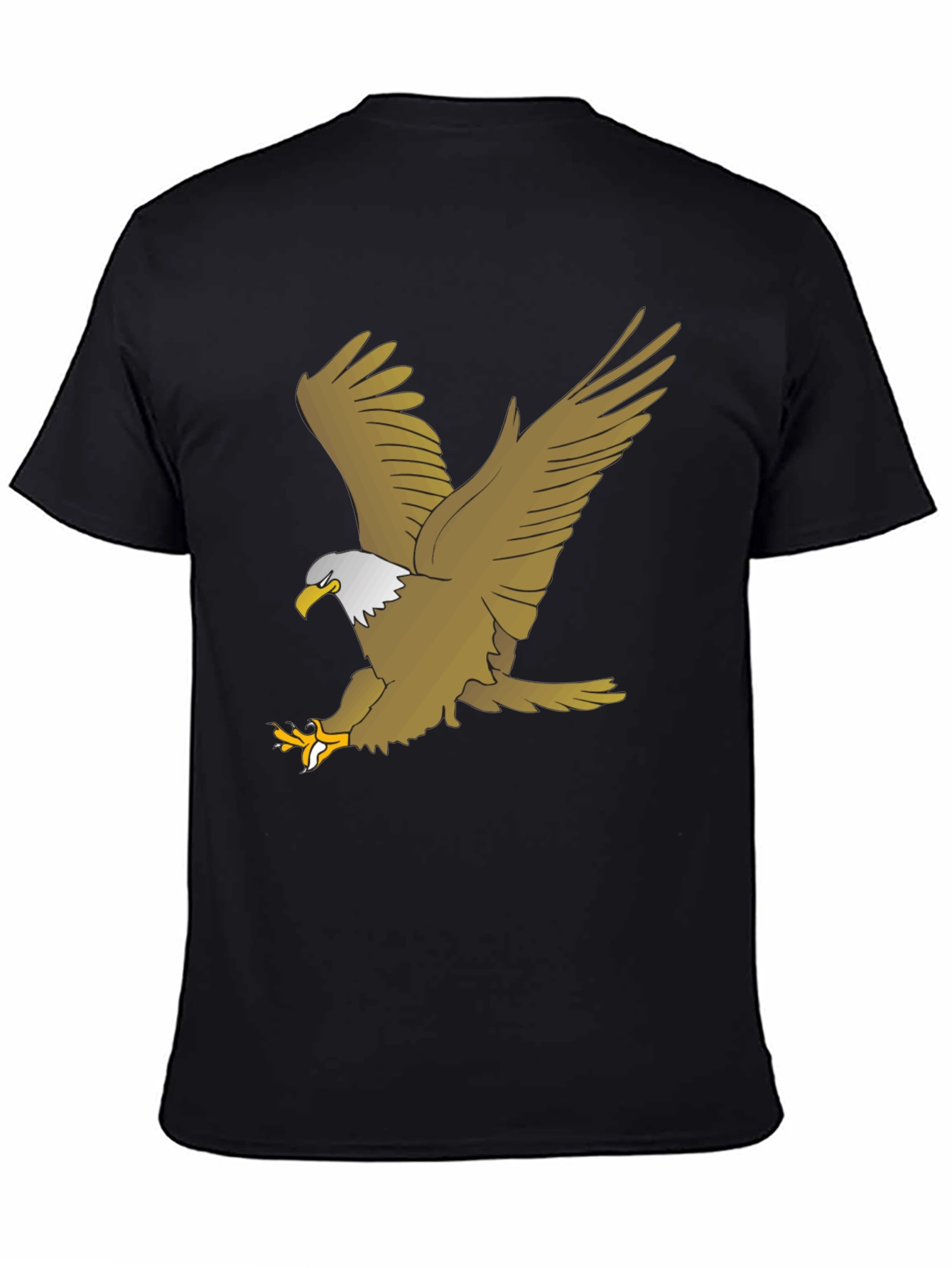 Eagle Graphic Black T-Shirt