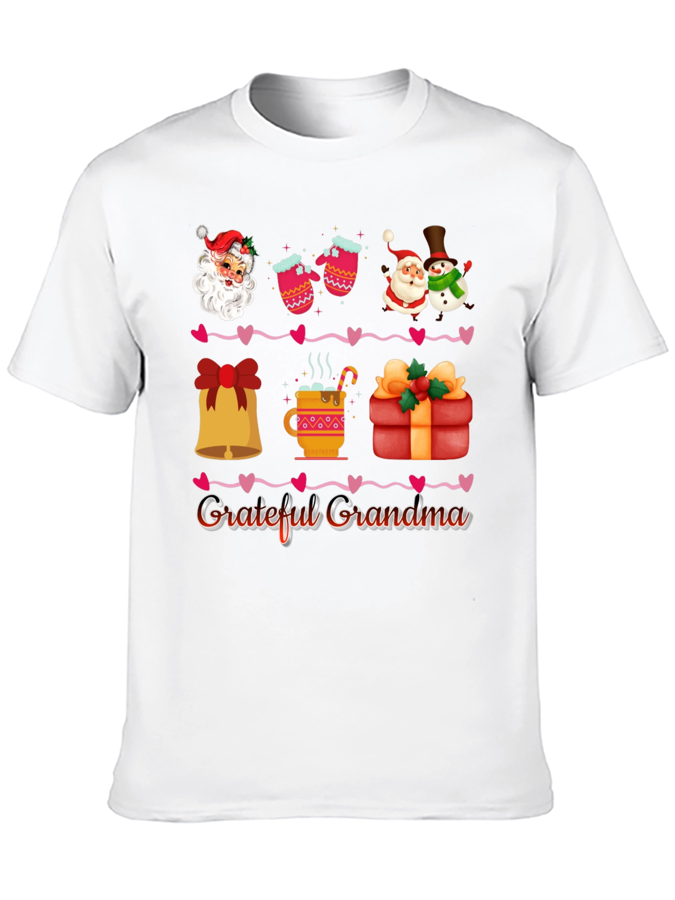 Grateful Grandma Christmas T-Shirt