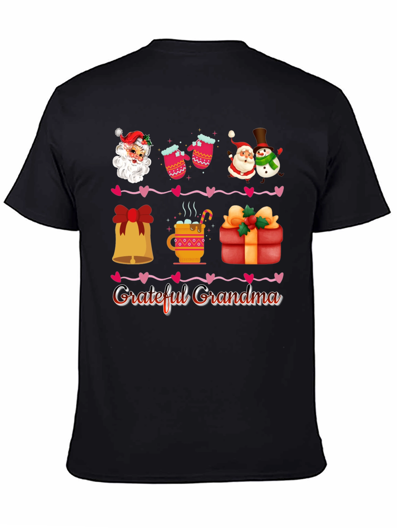 Grateful Grandma Christmas T-Shirt