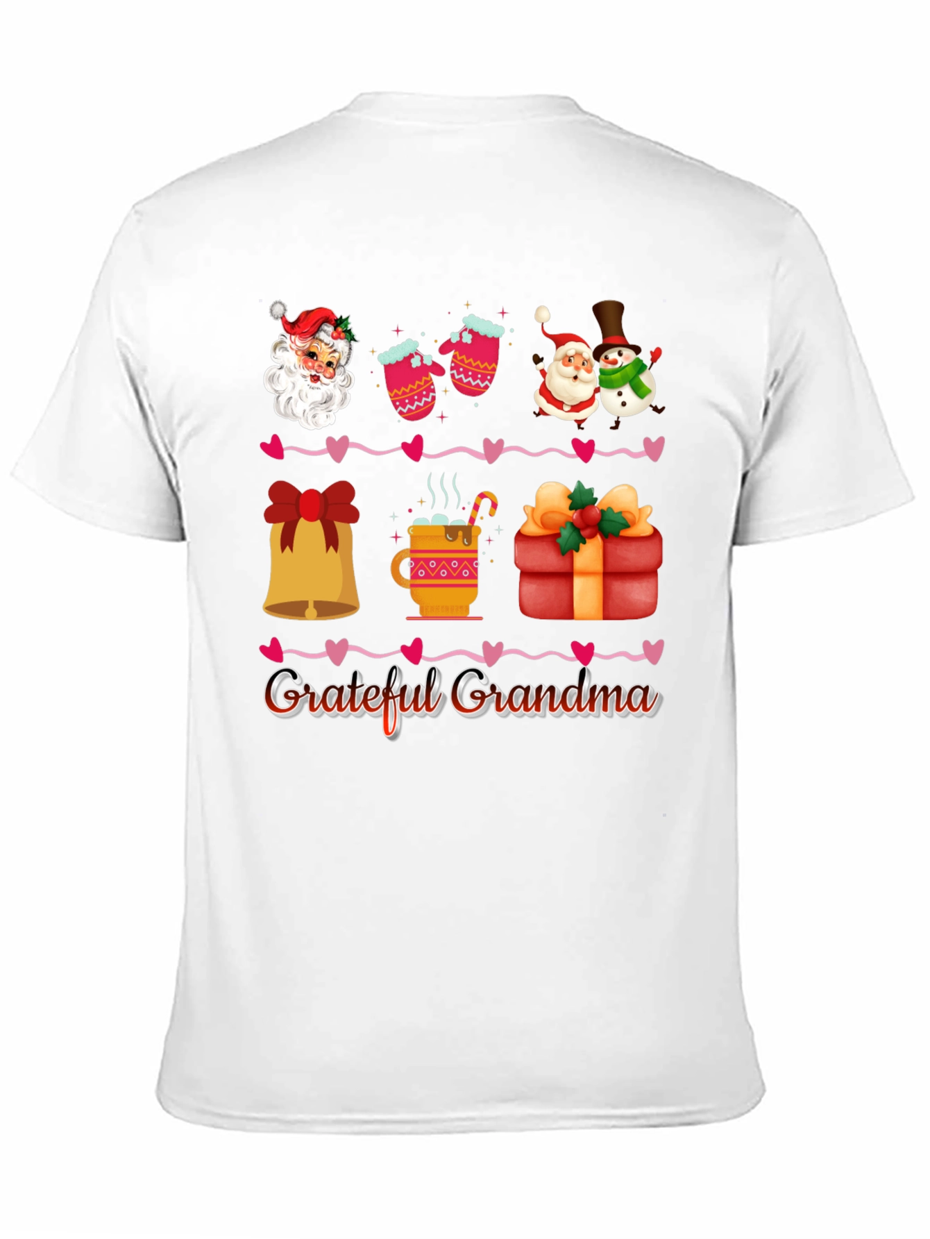 Grateful Grandma Christmas T-Shirt