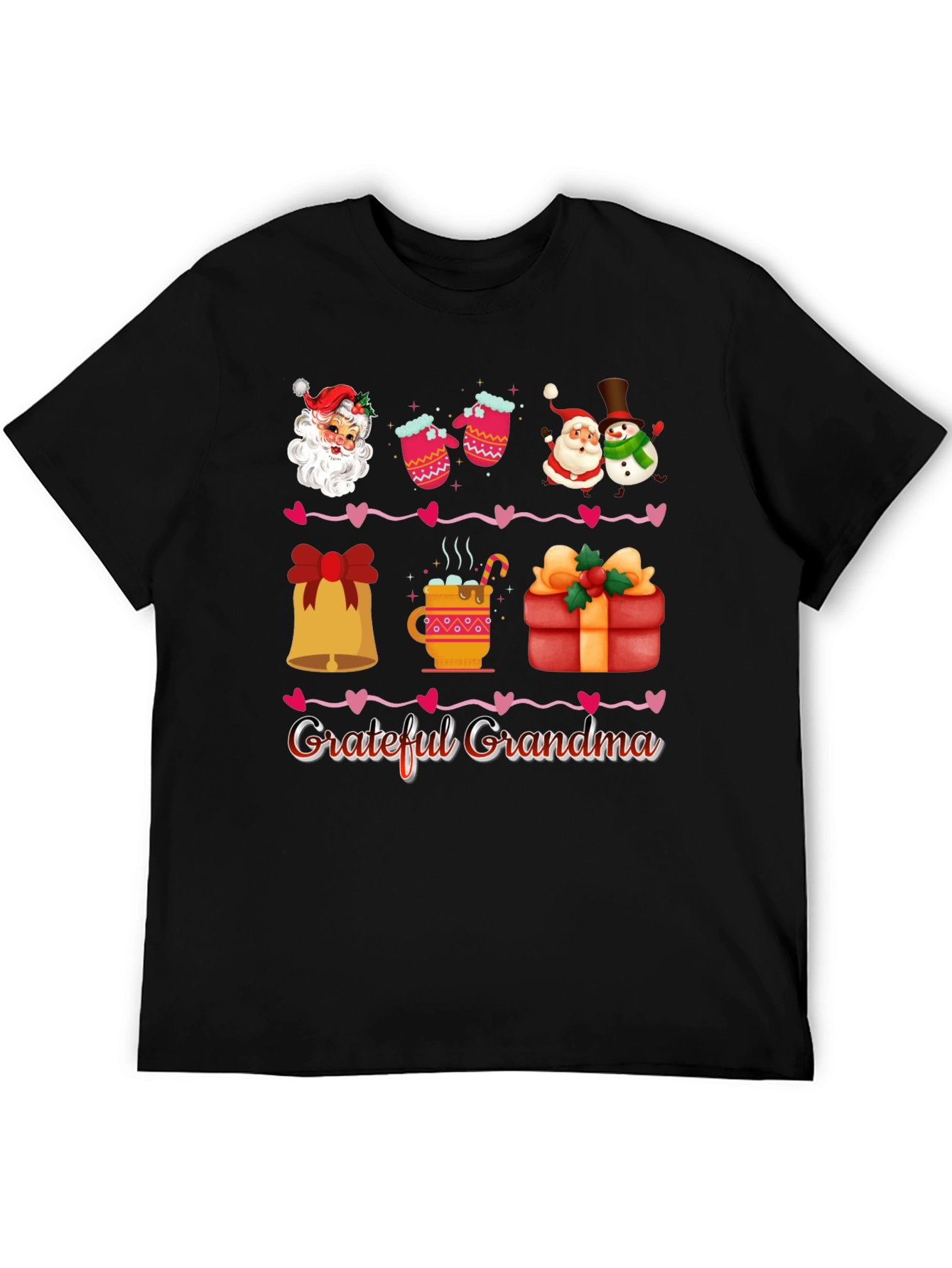 Grateful Grandma Christmas T-Shirt