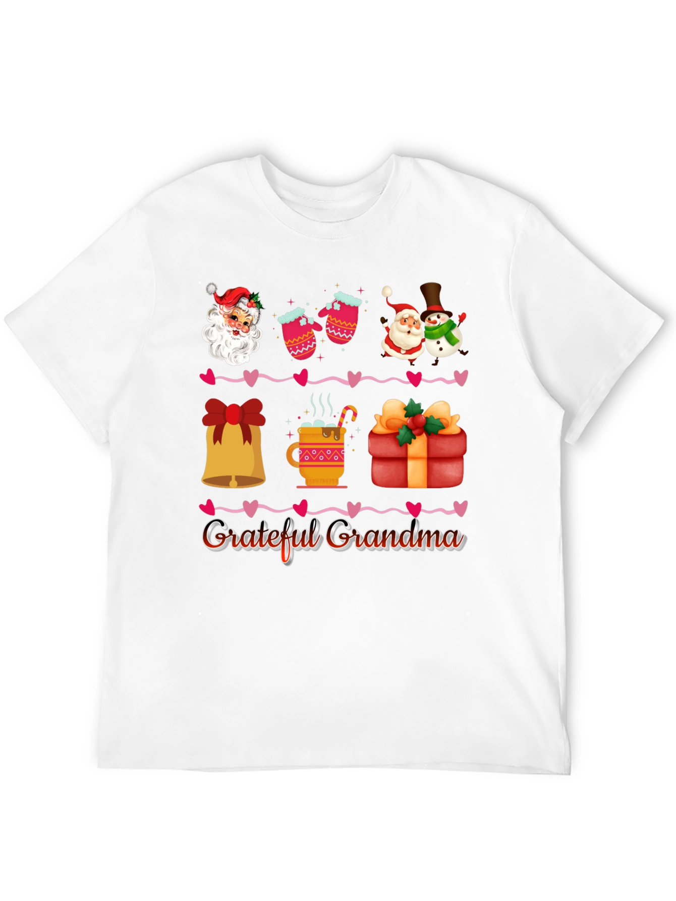 Grateful Grandma Christmas T-Shirt