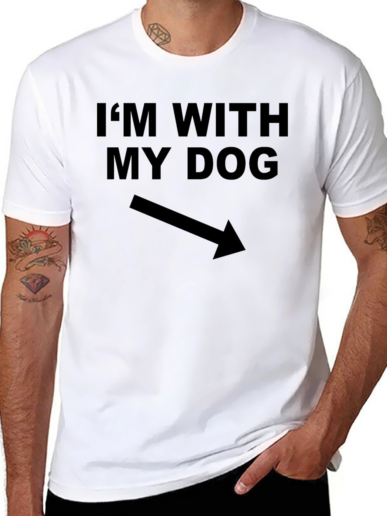 Im With My Dog T-Shirt