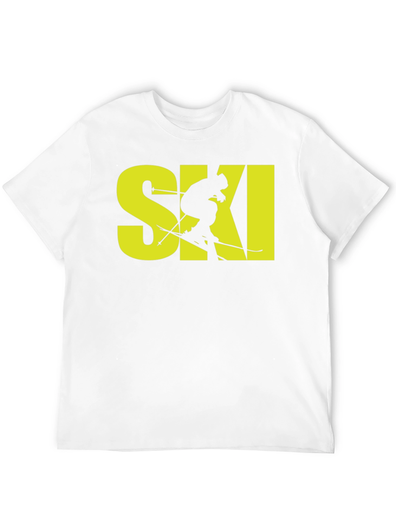 Black Ski Graphic T-Shirt