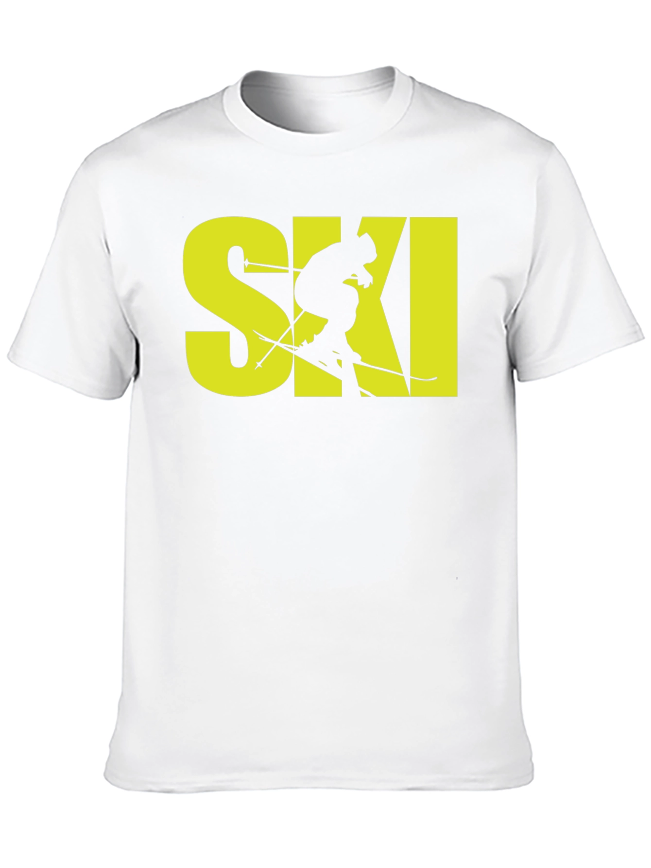 Black Ski Graphic T-Shirt