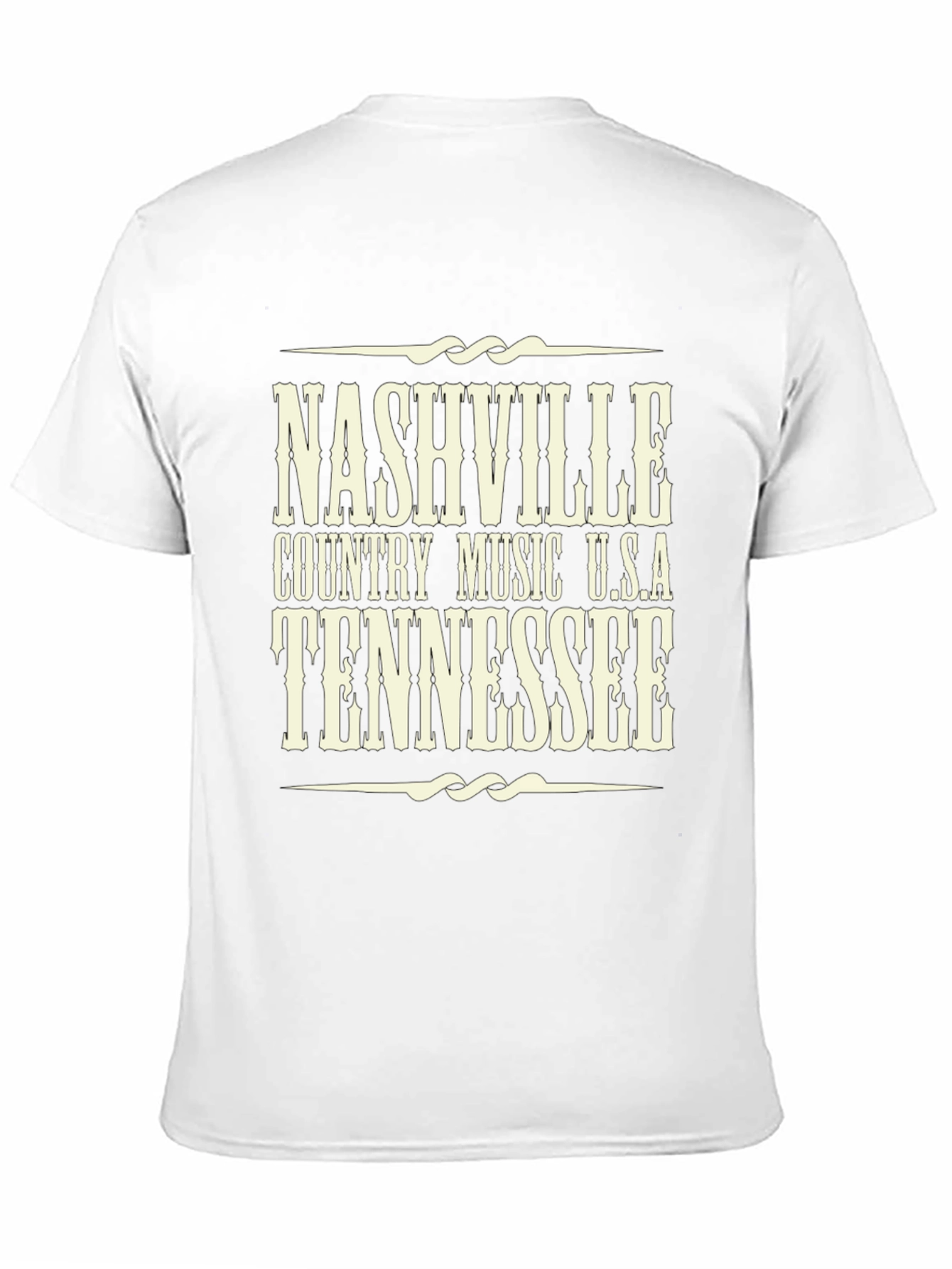 Nashville Tennessee Country Music USA Graphic T-Shirt