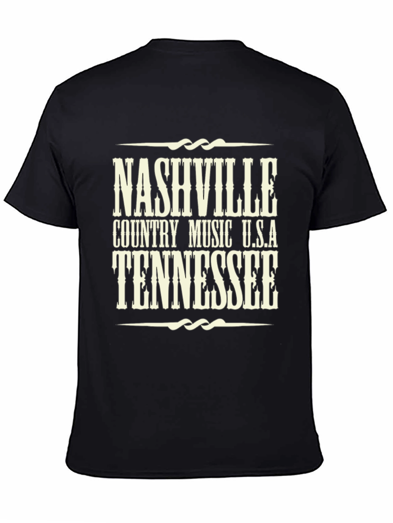 Nashville Tennessee Country Music USA Graphic T-Shirt