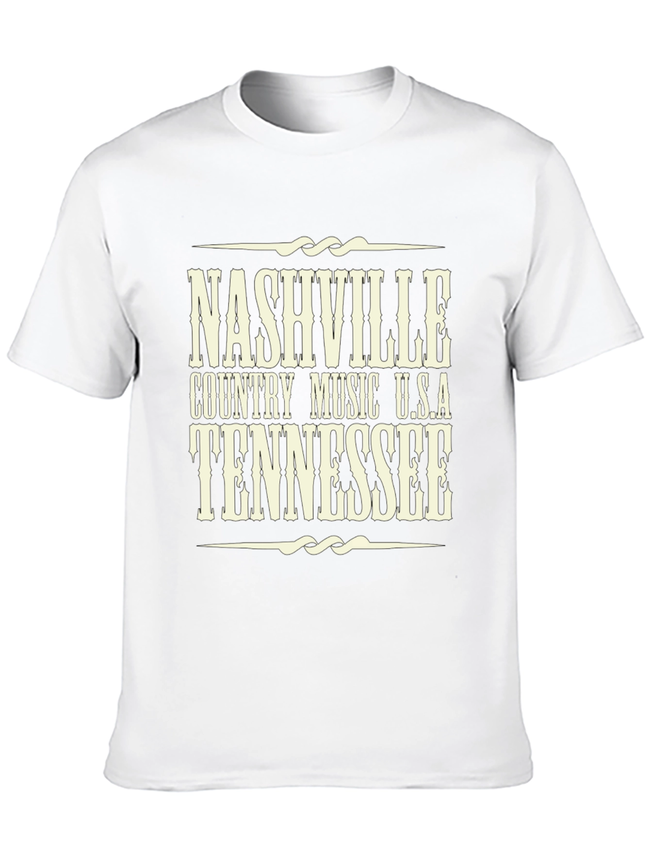 Nashville Tennessee Country Music USA Graphic T-Shirt