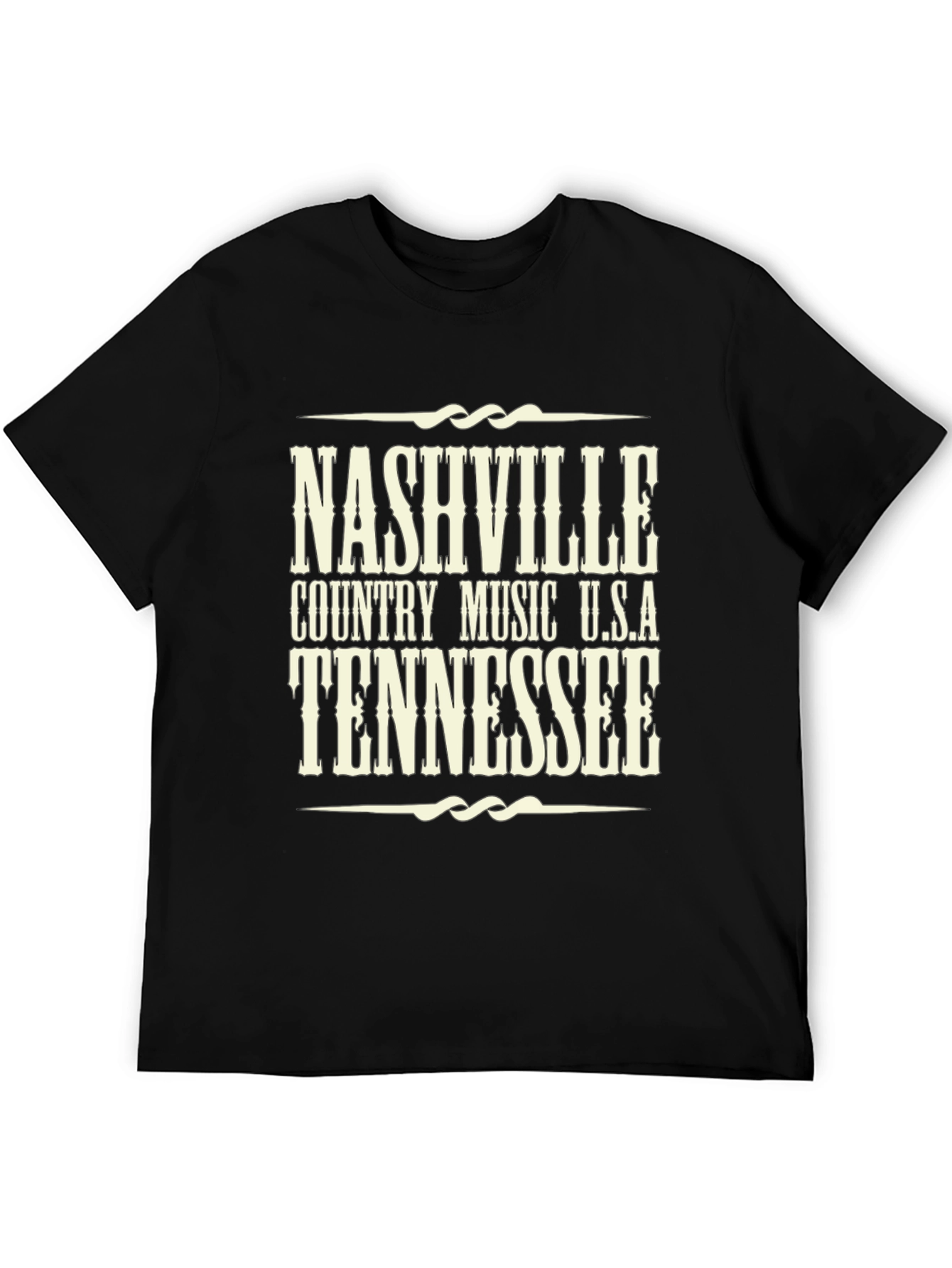 Nashville Tennessee Country Music USA Graphic T-Shirt
