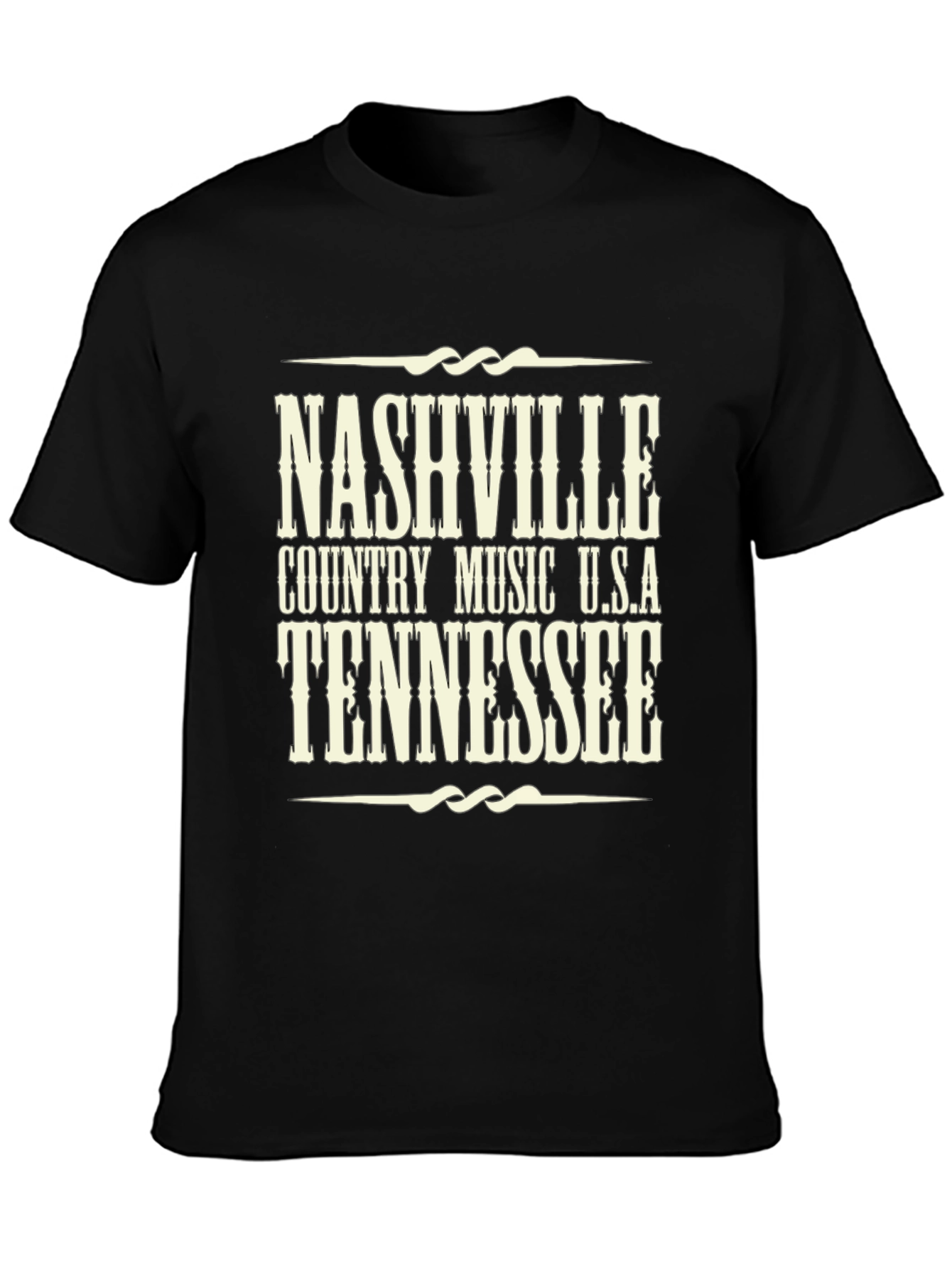 Nashville Tennessee Country Music USA Graphic T-Shirt
