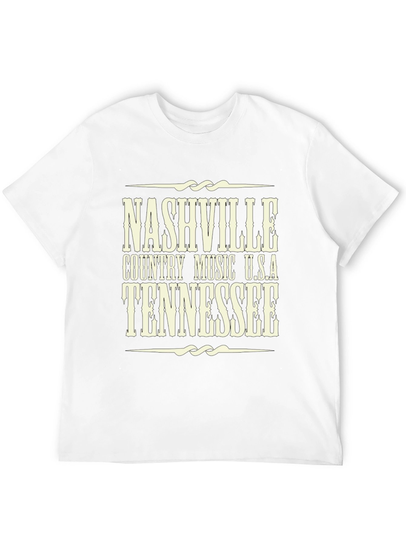 Nashville Tennessee Country Music USA Graphic T-Shirt