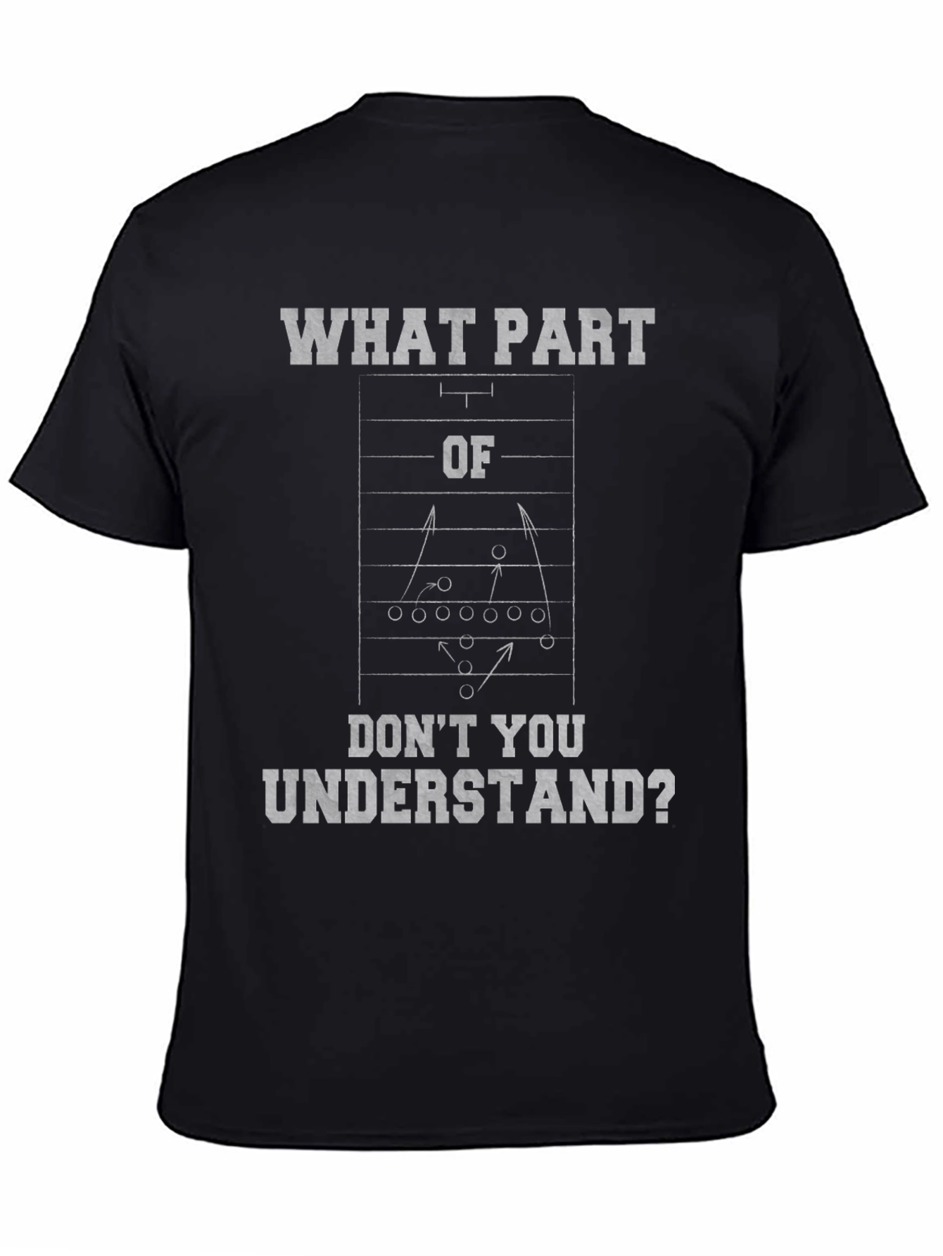 Football Play Diagram T-Shirt