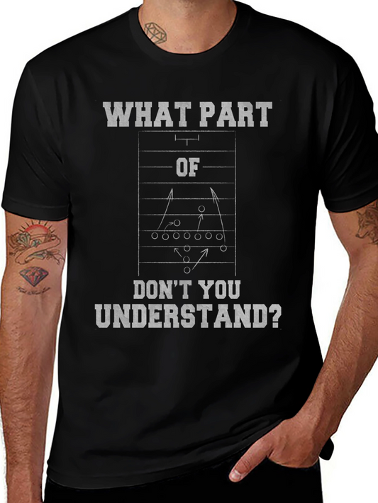 Football Play Diagram T-Shirt