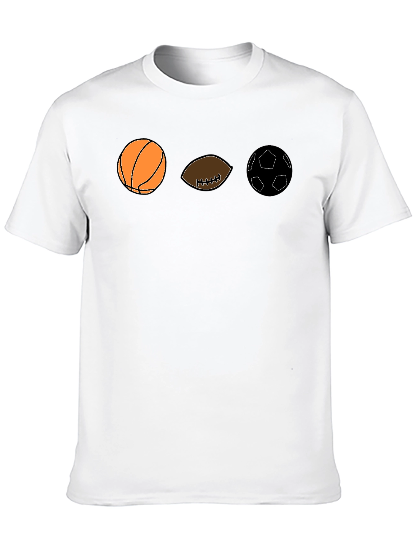Sports Balls Graphic T-Shirt