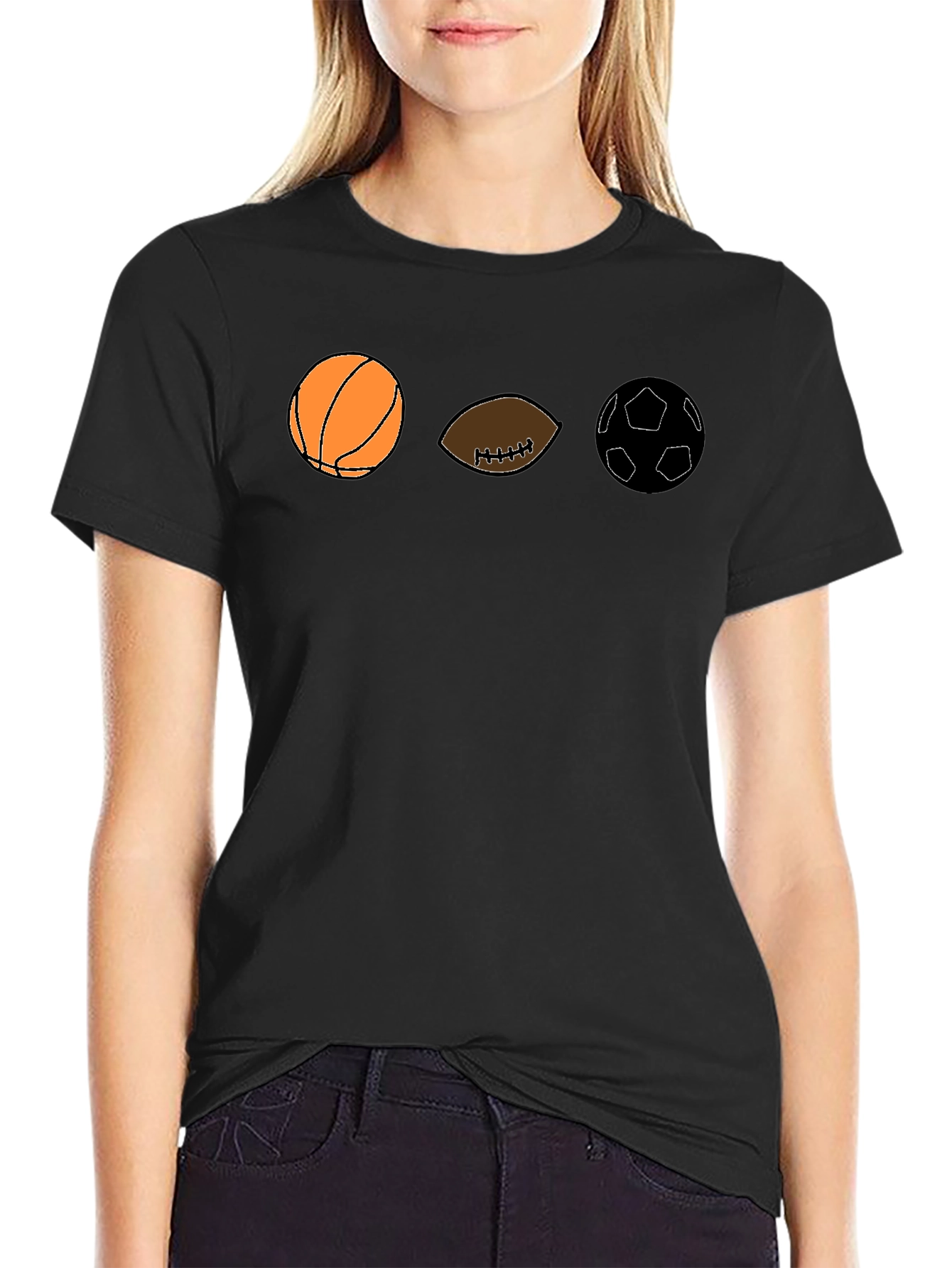 Sports Balls Graphic T-Shirt