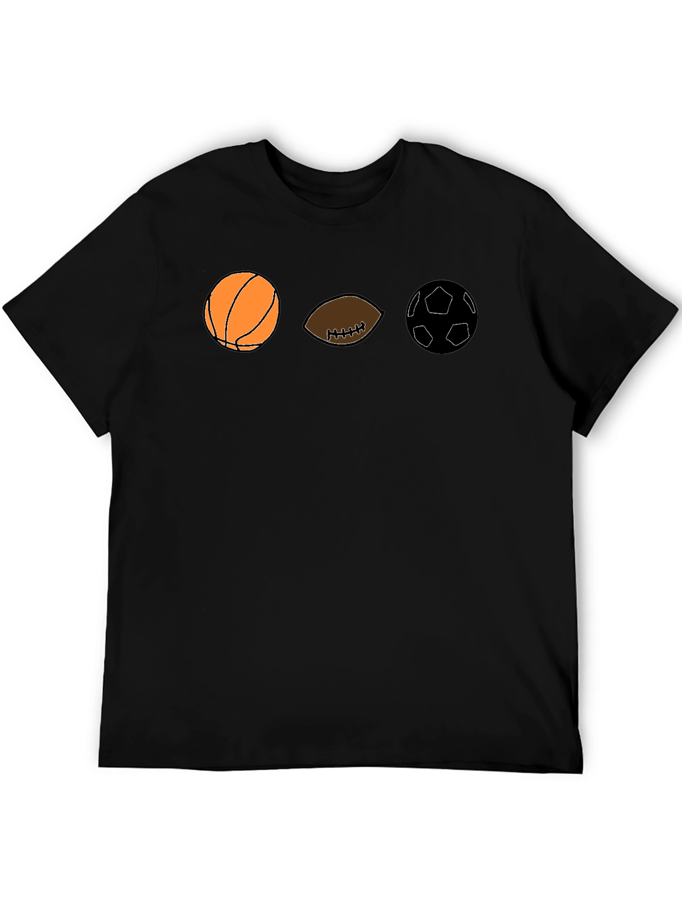 Sports Balls Graphic T-Shirt
