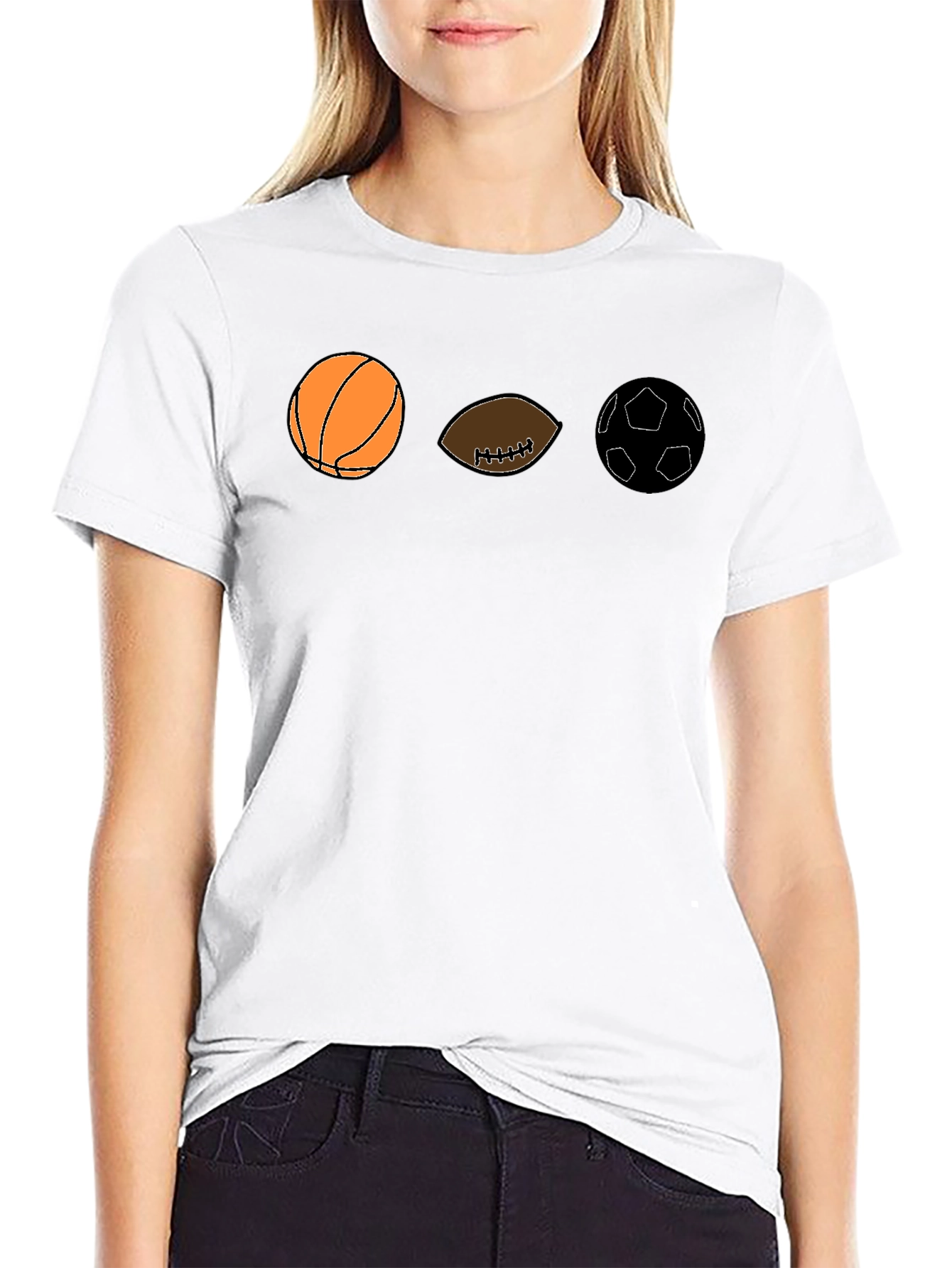 Sports Balls Graphic T-Shirt