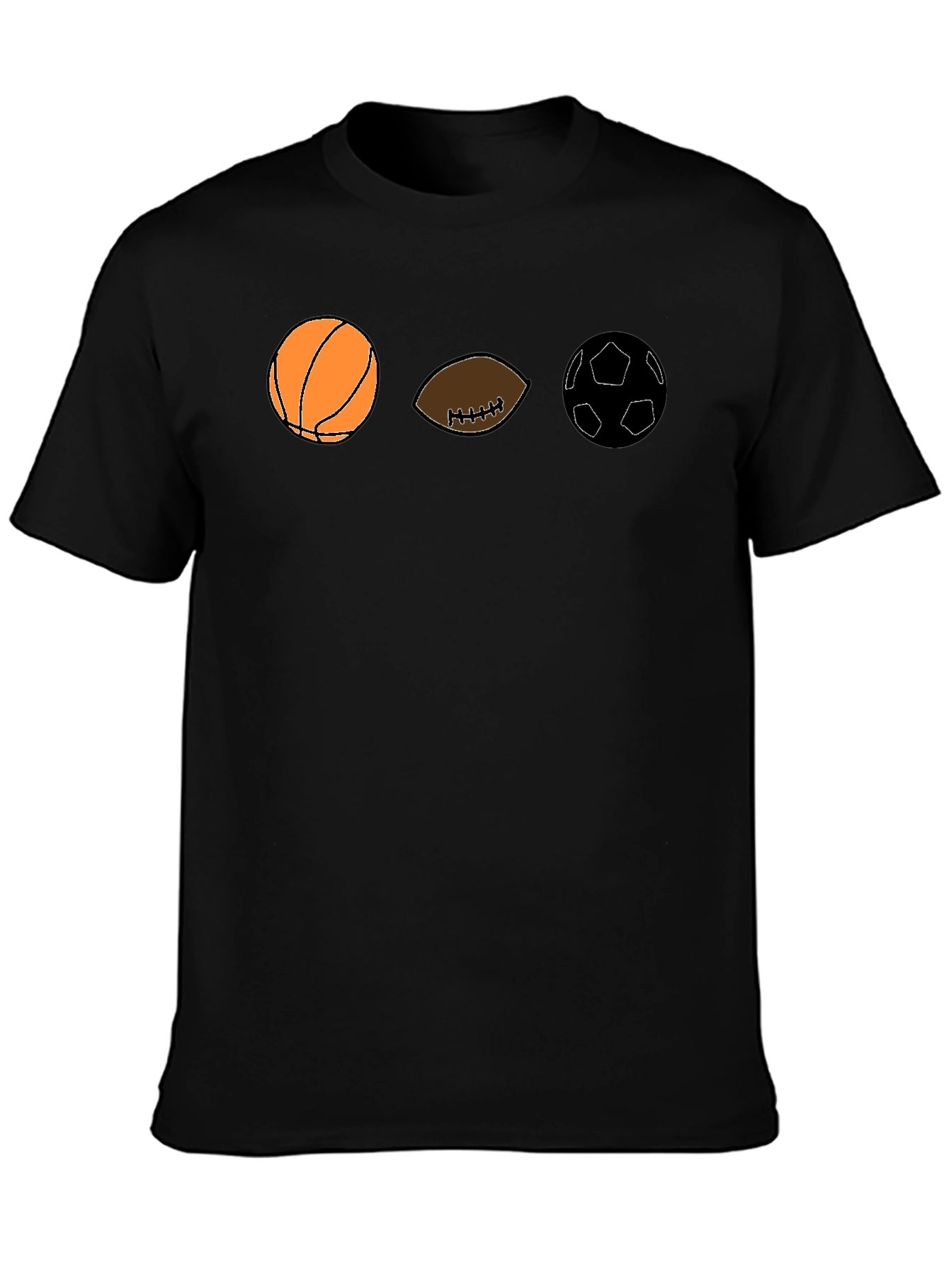 Sports Balls Graphic T-Shirt
