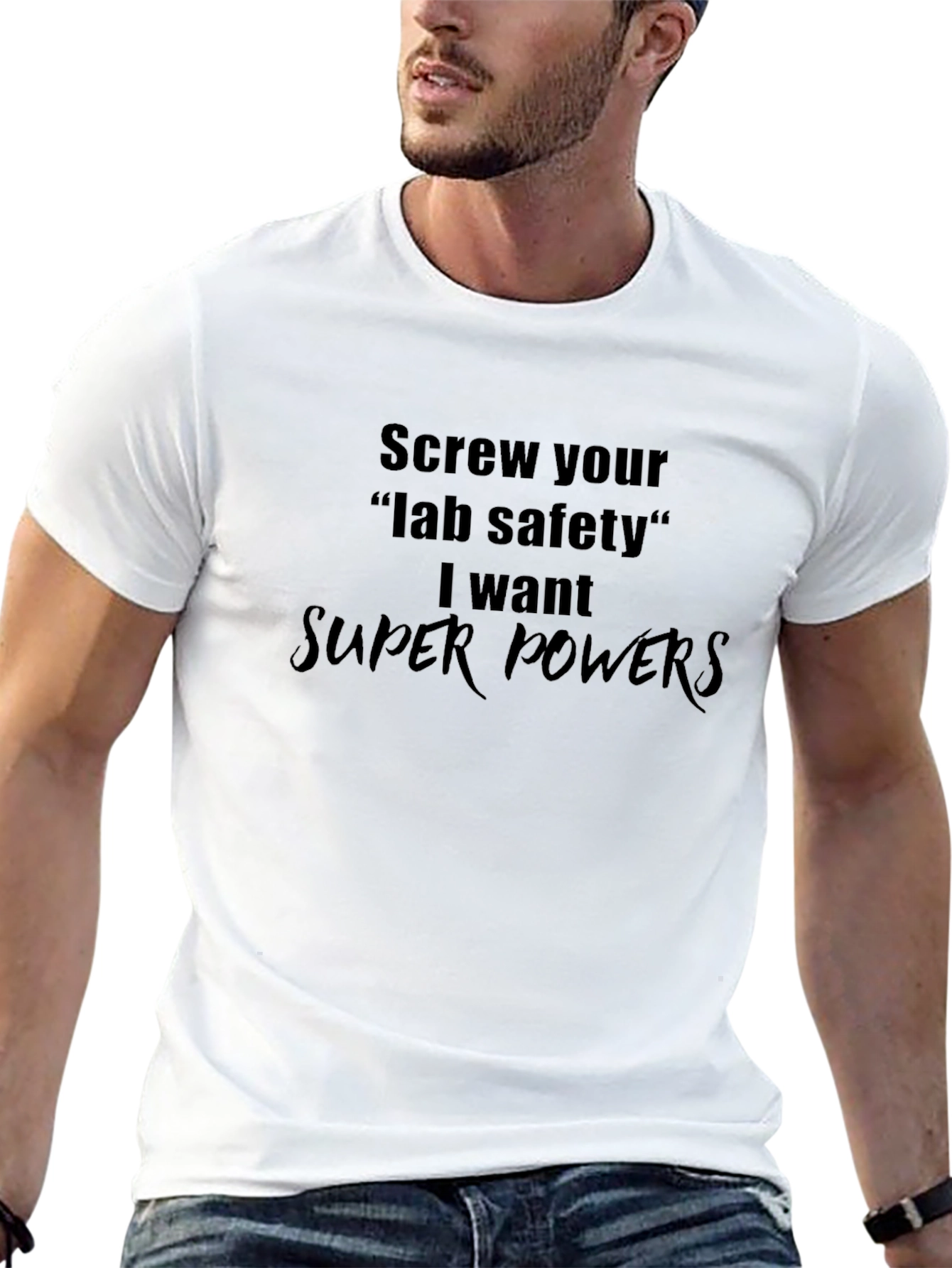 Screw Lab Safety T-Shirt - Super Powers