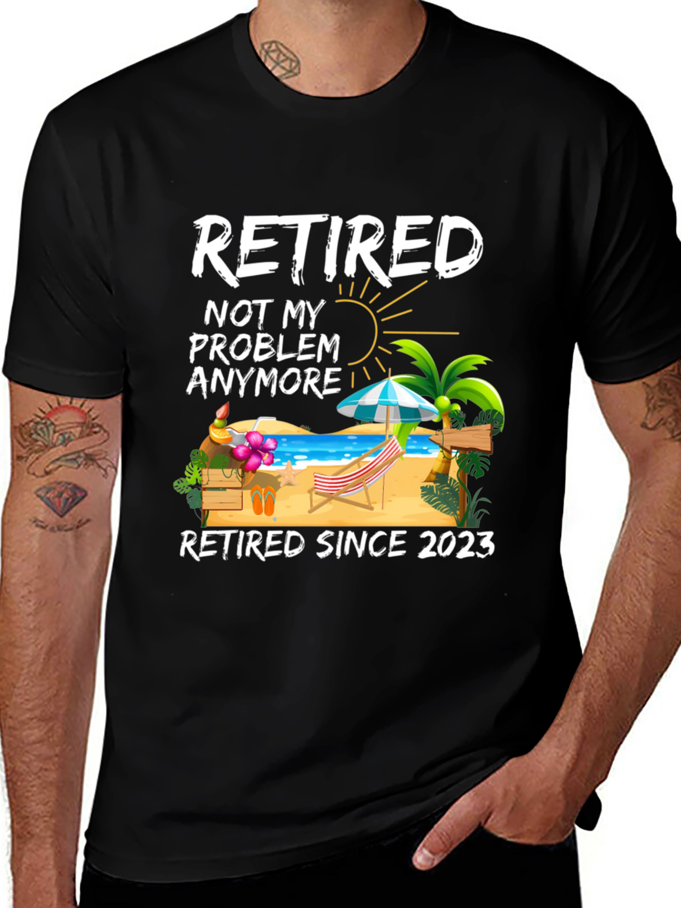 Retired Since 2023 Graphic T-Shirt