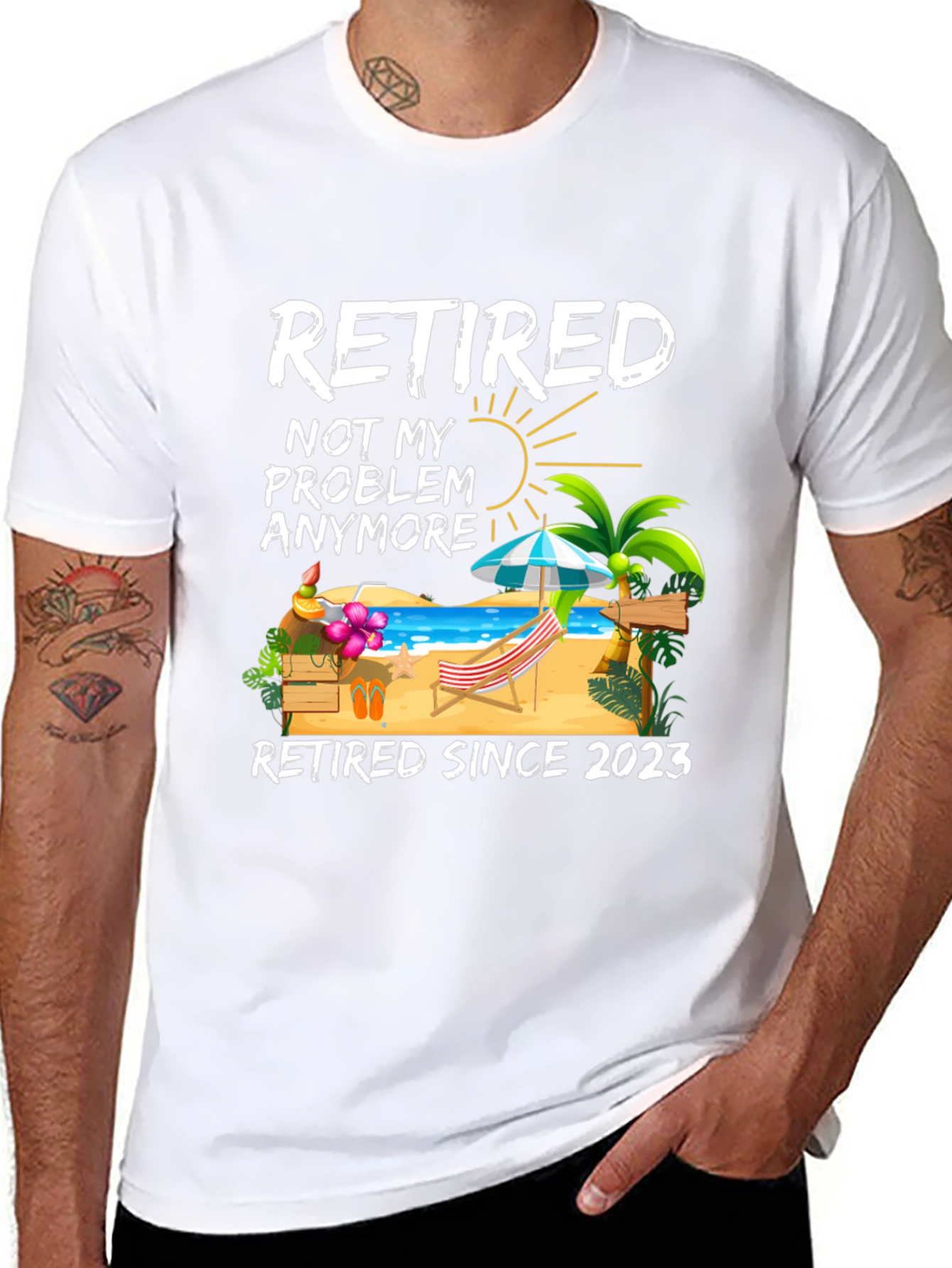Retired Since 2023 Graphic T-Shirt