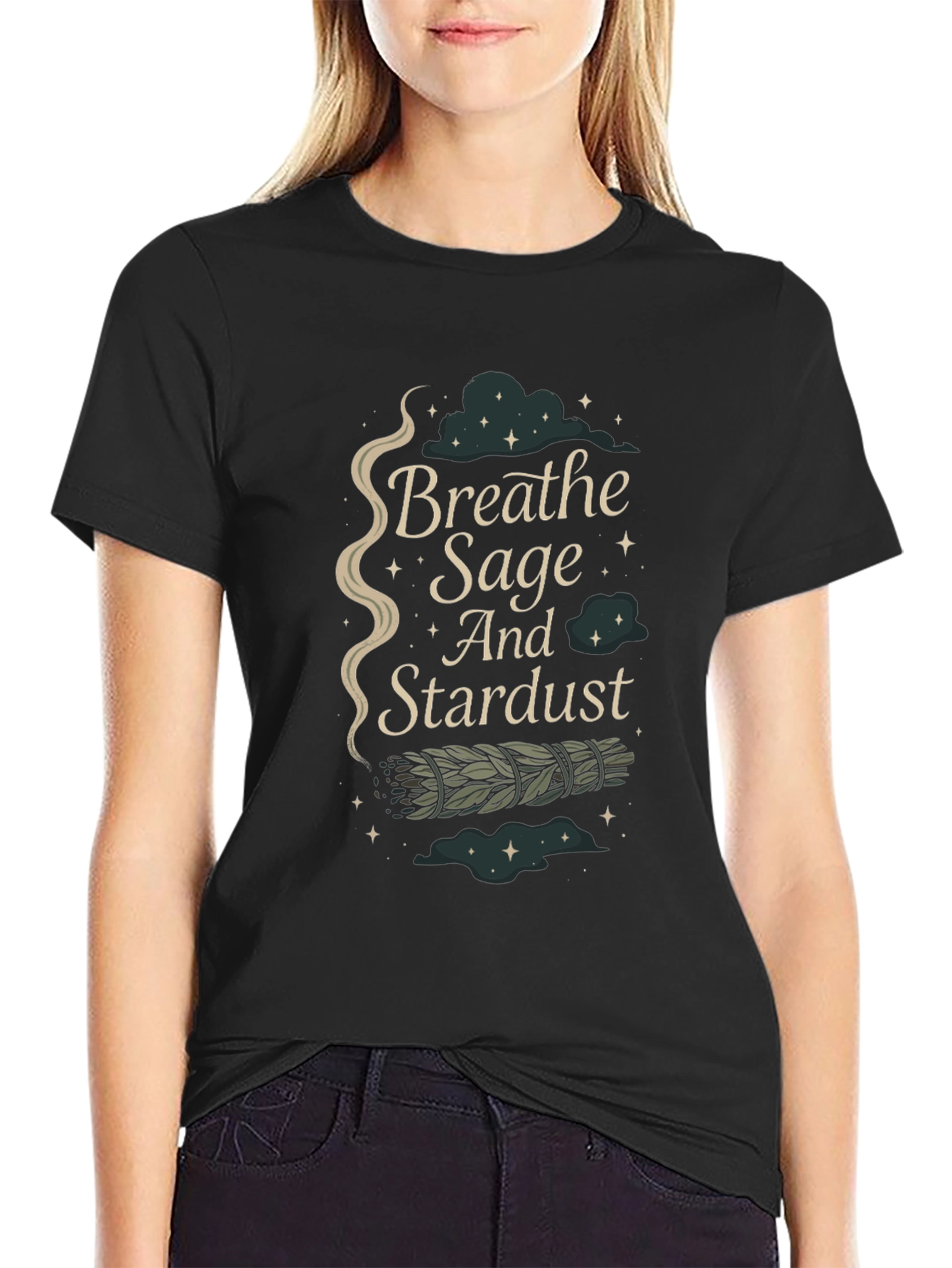 Breathe Sage & Stardust T-Shirt