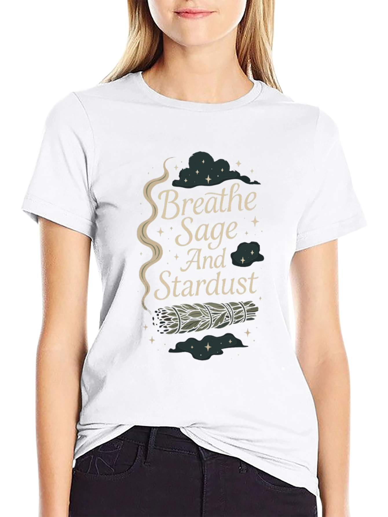 Breathe Sage & Stardust T-Shirt