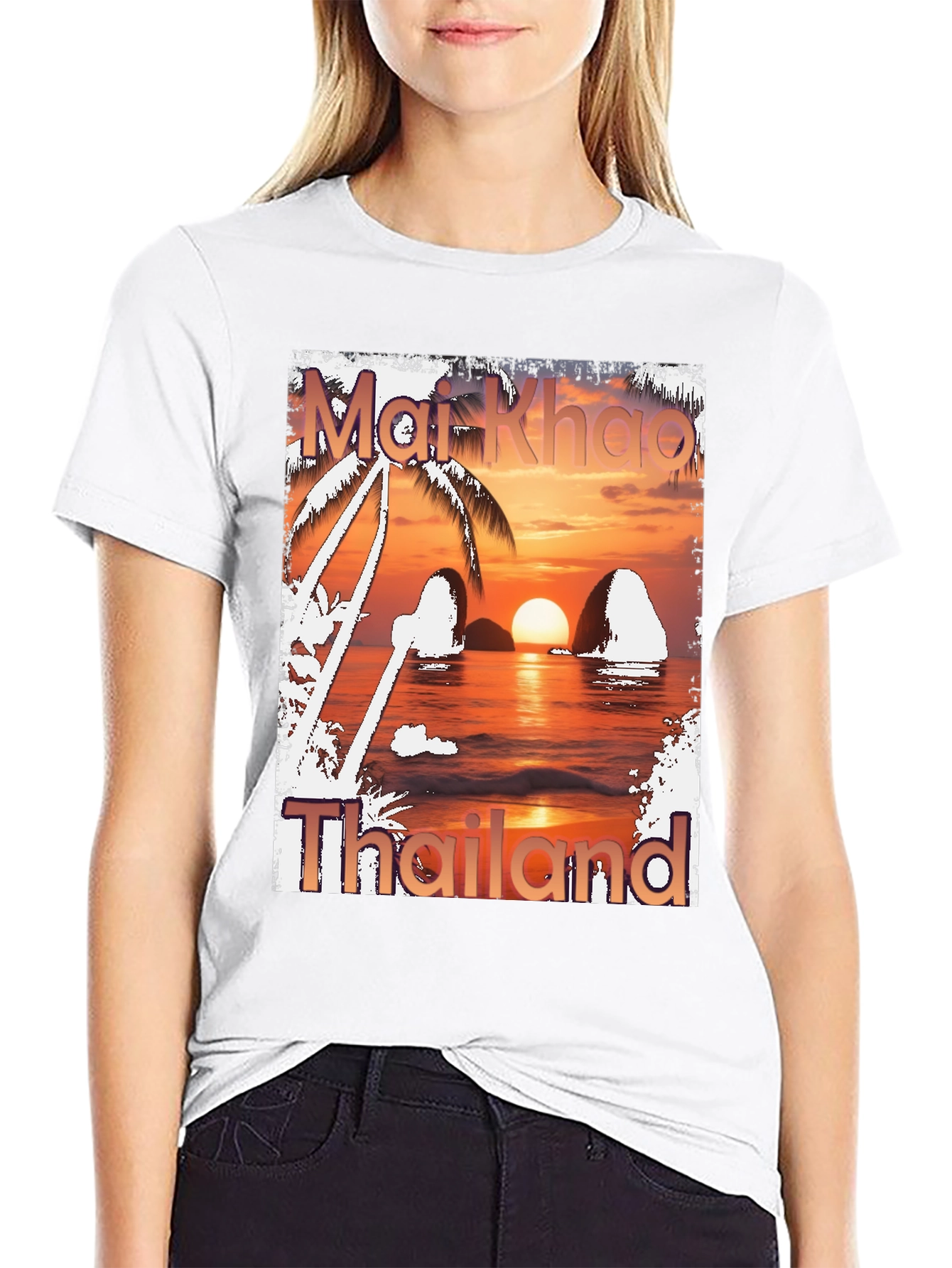 Mai Khao Thailand Sunset T-Shirt