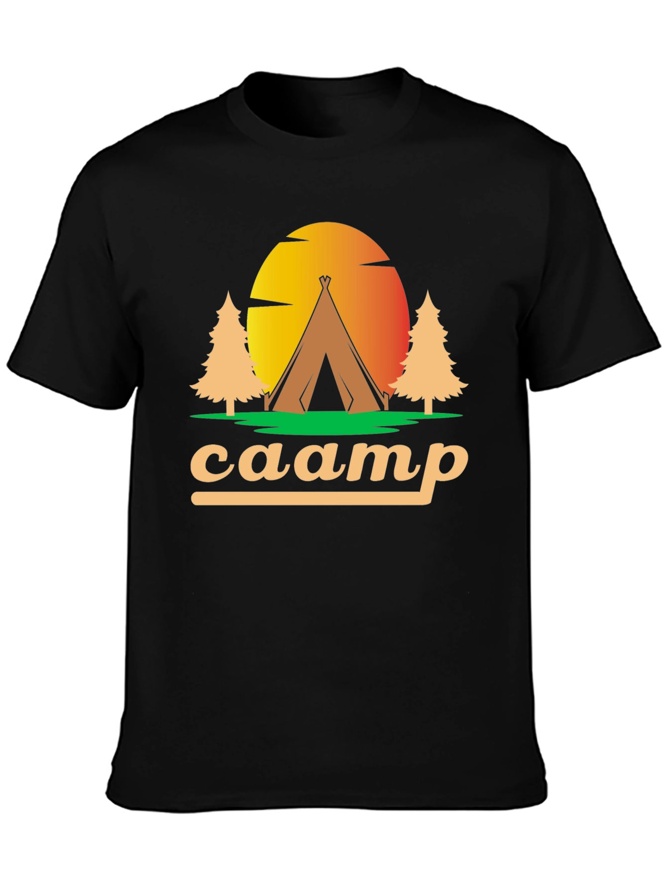 Camping Graphic Tee - Adventure Ready!