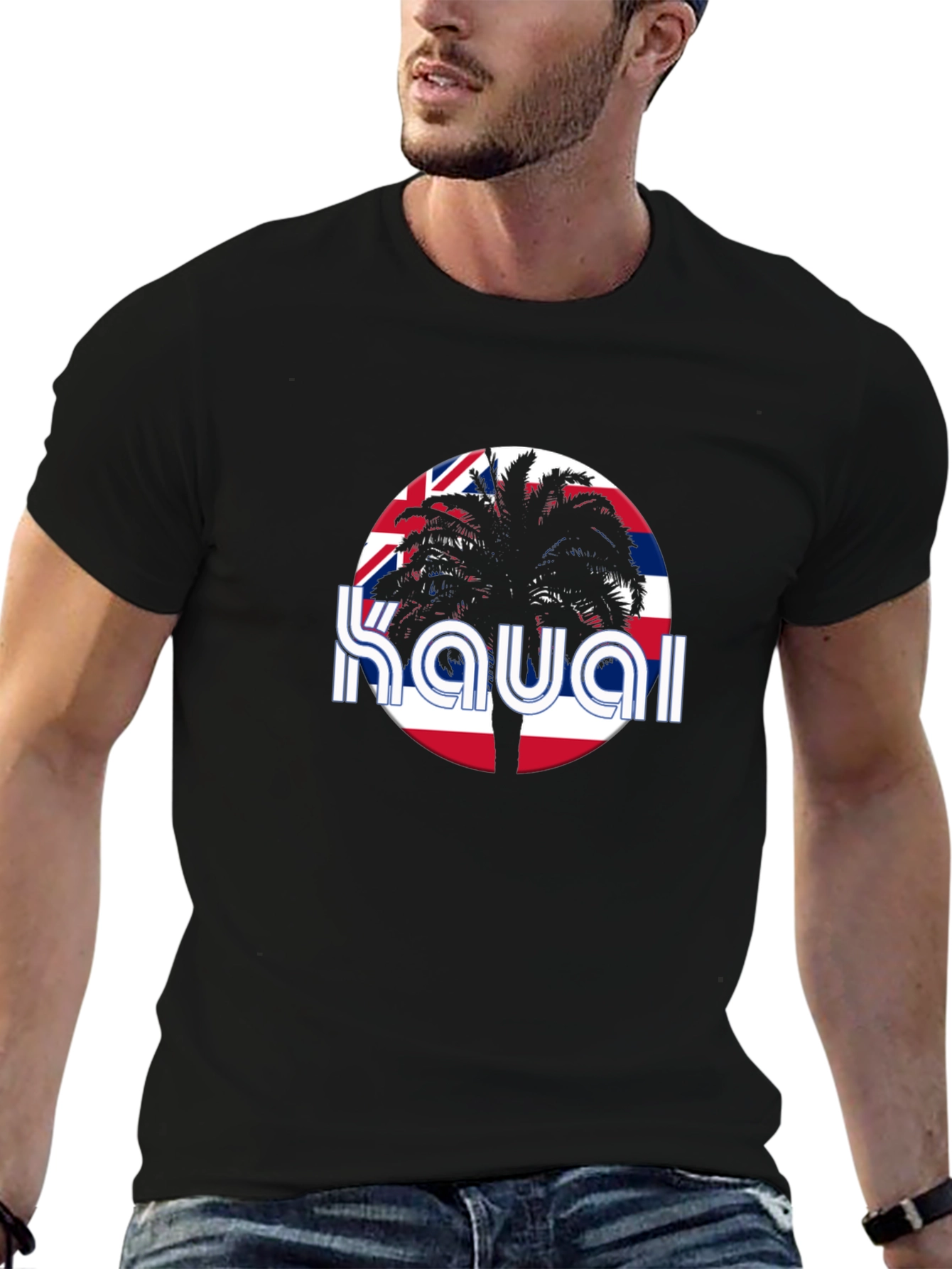 Kauai Palm Tree T-Shirt - Island Style