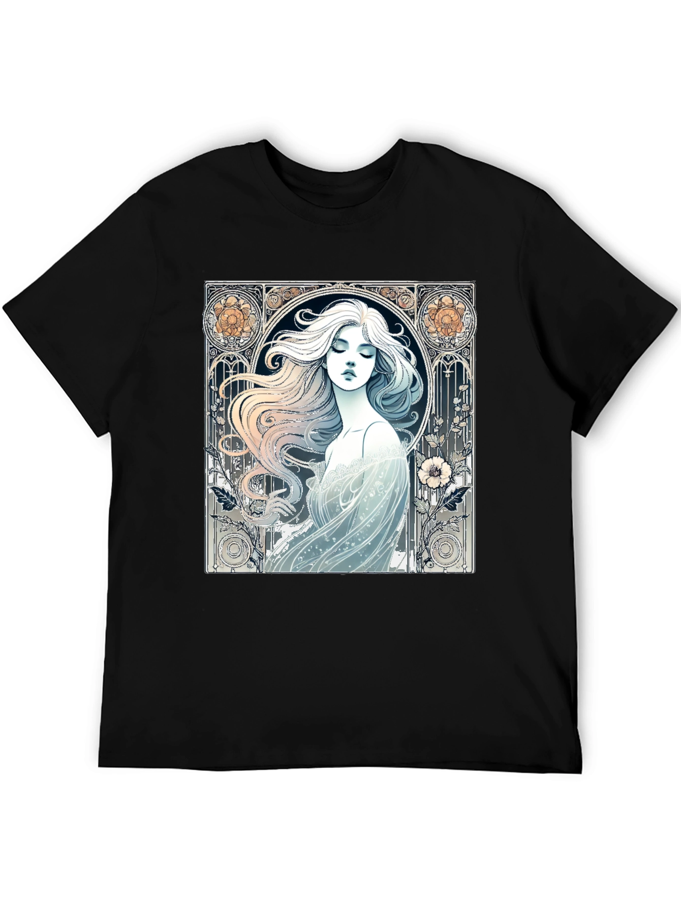 Art Nouveau Woman Graphic Tee