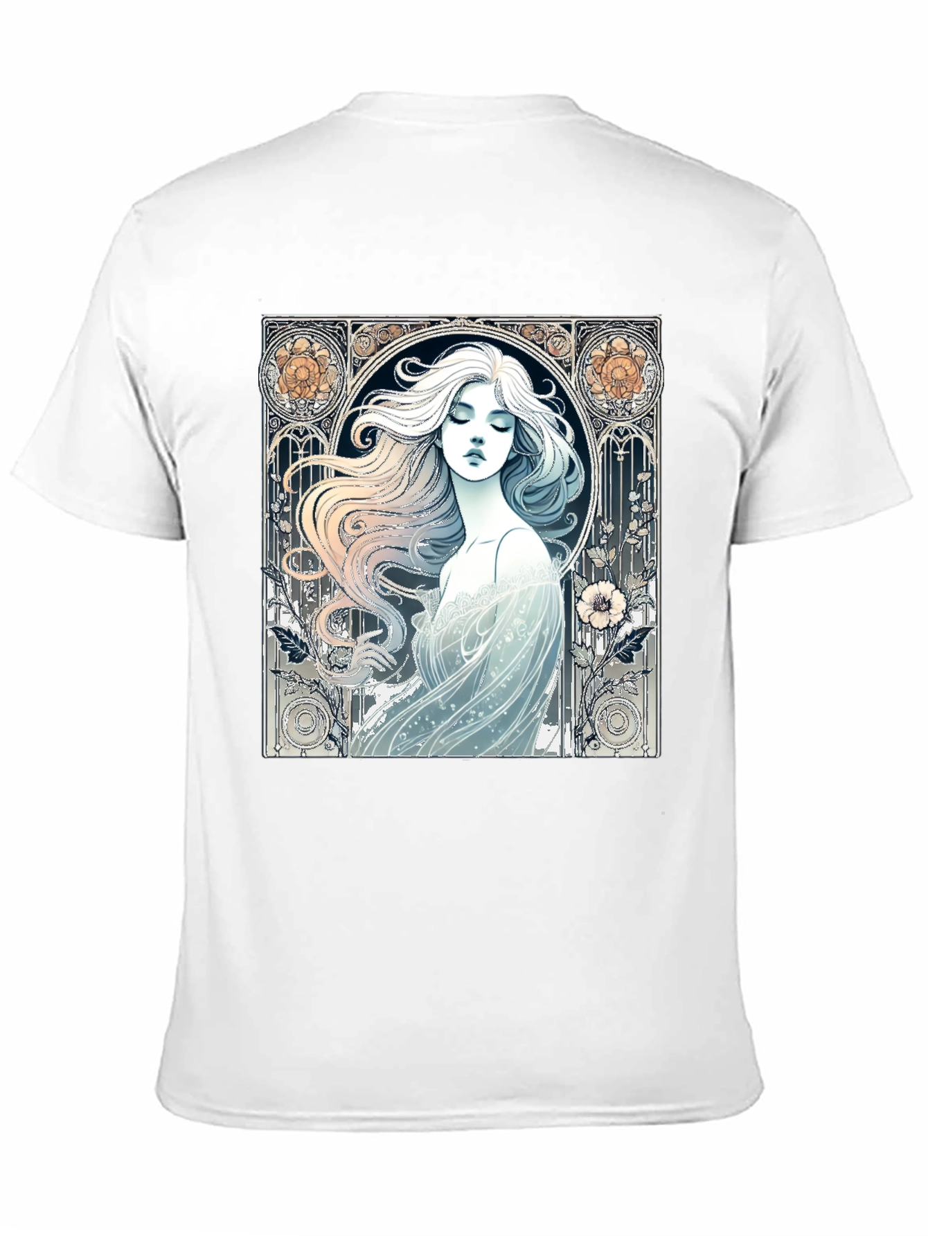 Art Nouveau Woman Graphic Tee