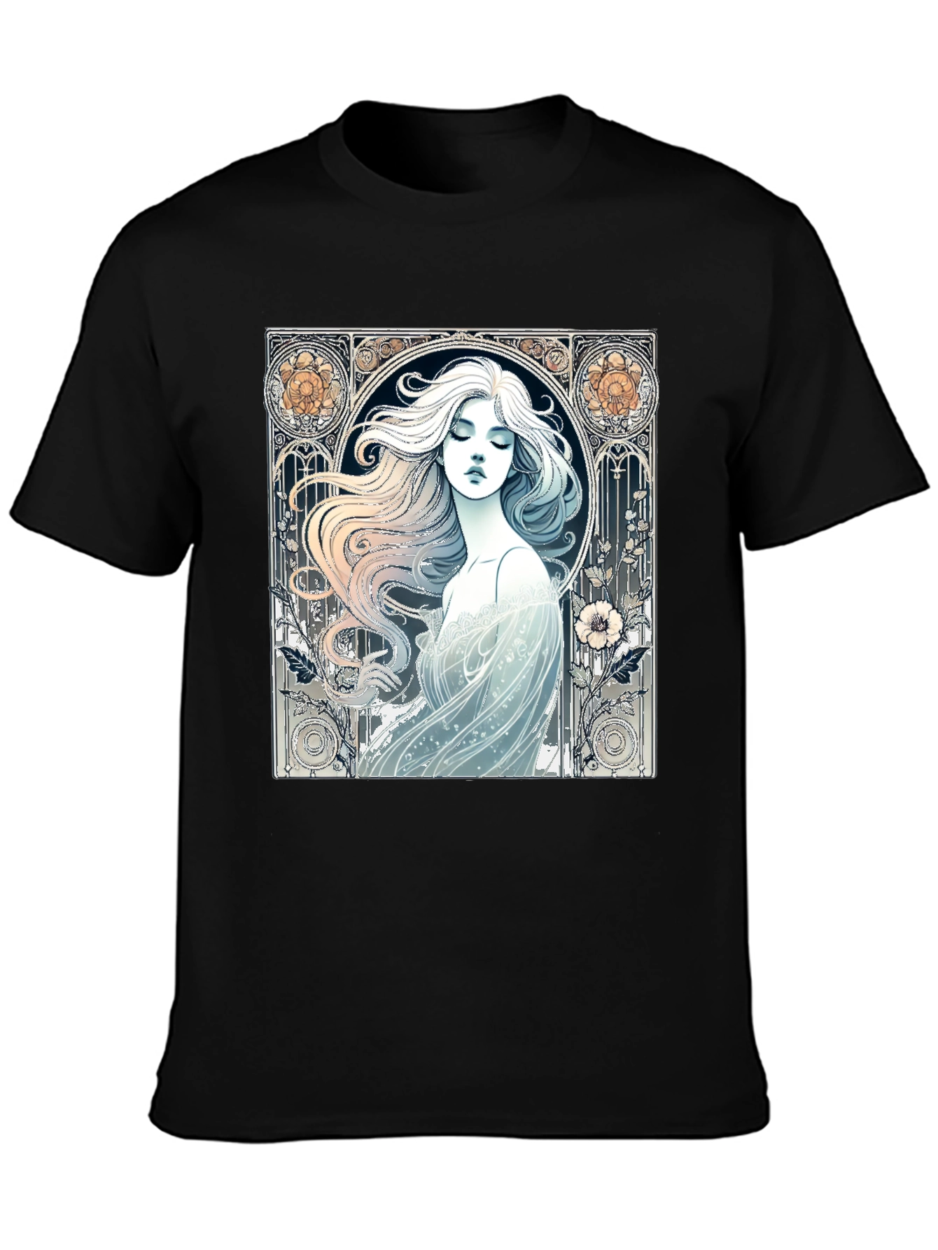 Art Nouveau Woman Graphic Tee