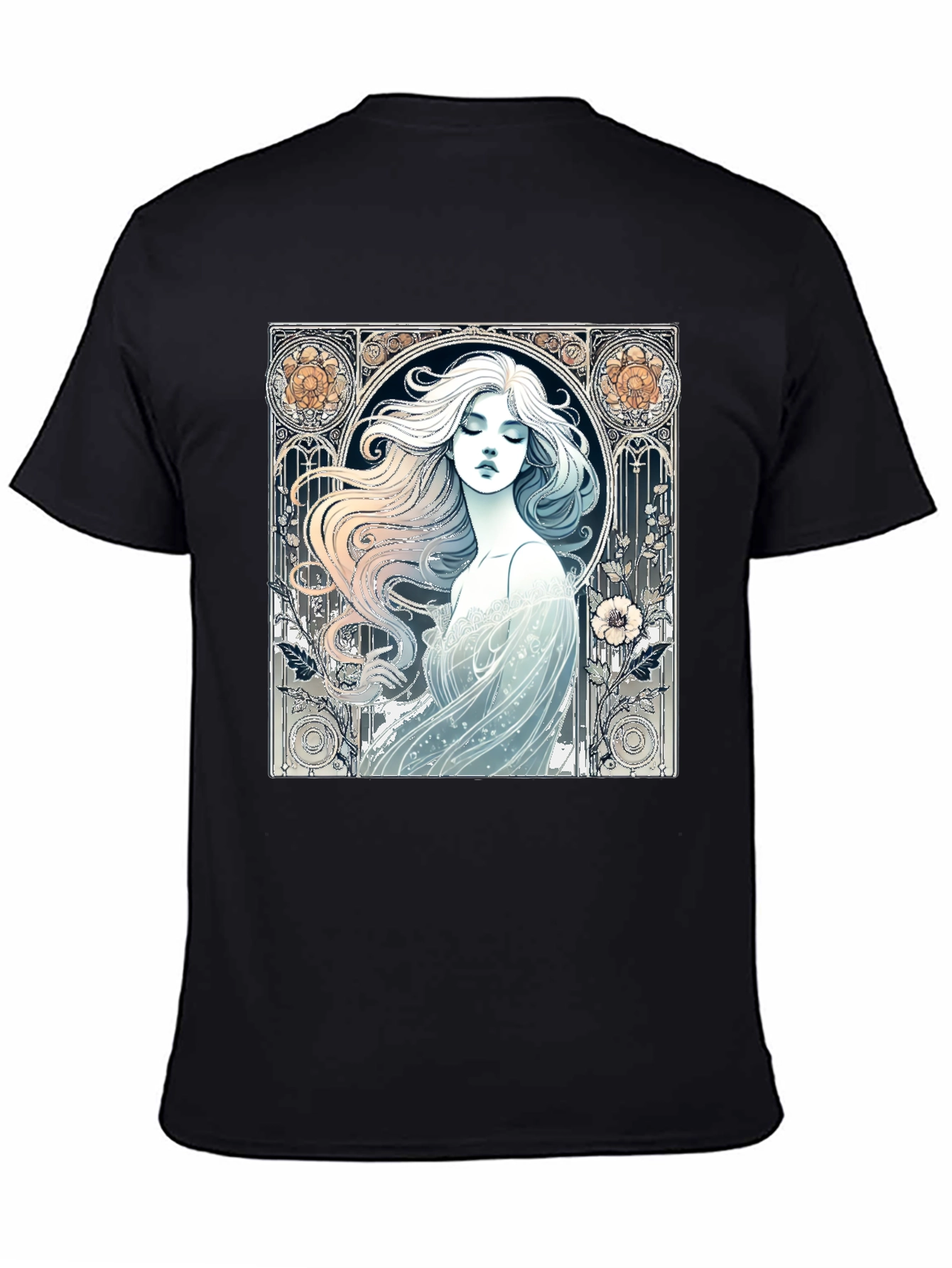 Art Nouveau Woman Graphic Tee