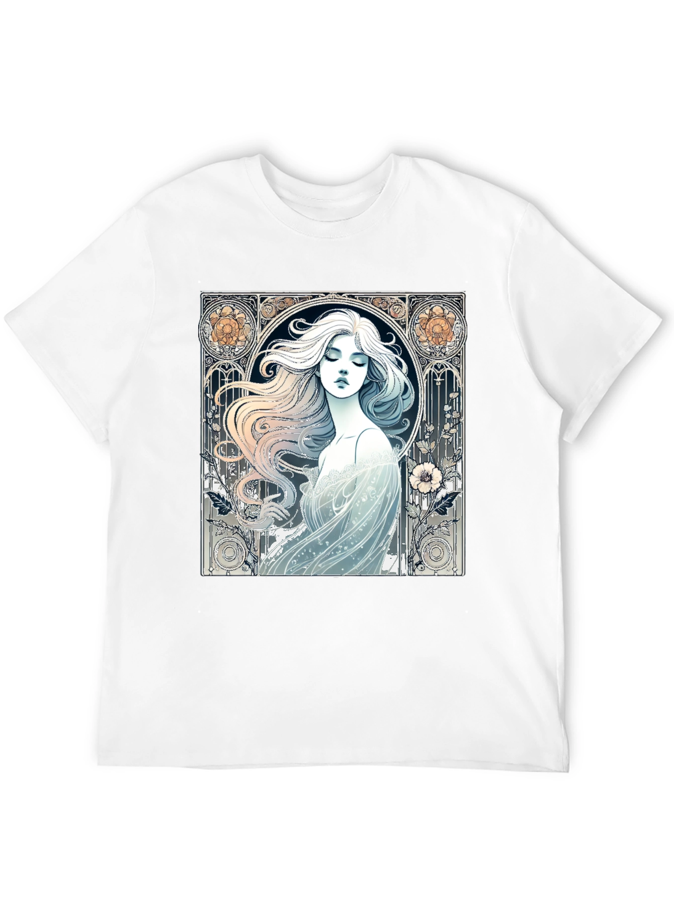 Art Nouveau Woman Graphic Tee