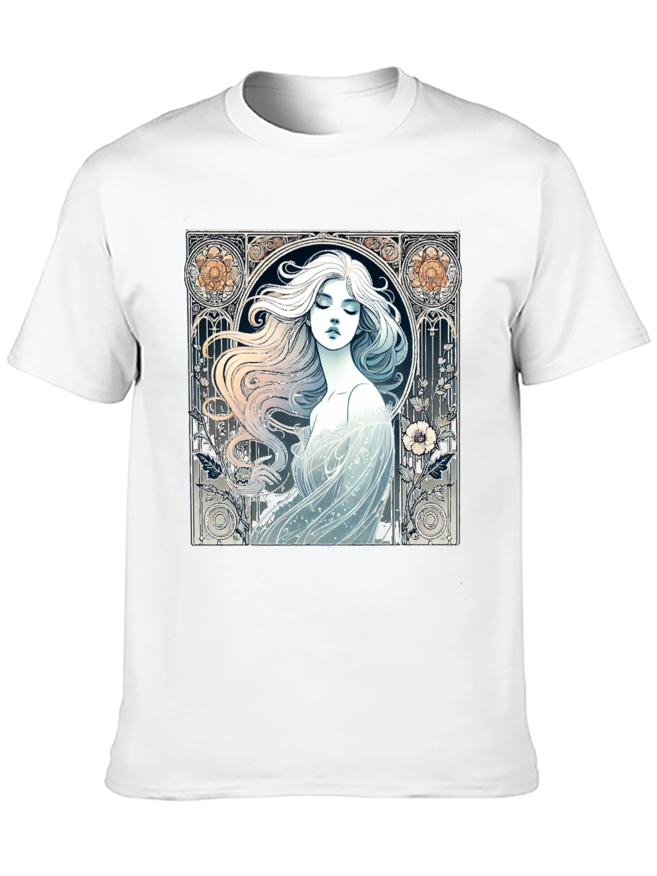 Art Nouveau Woman Graphic Tee