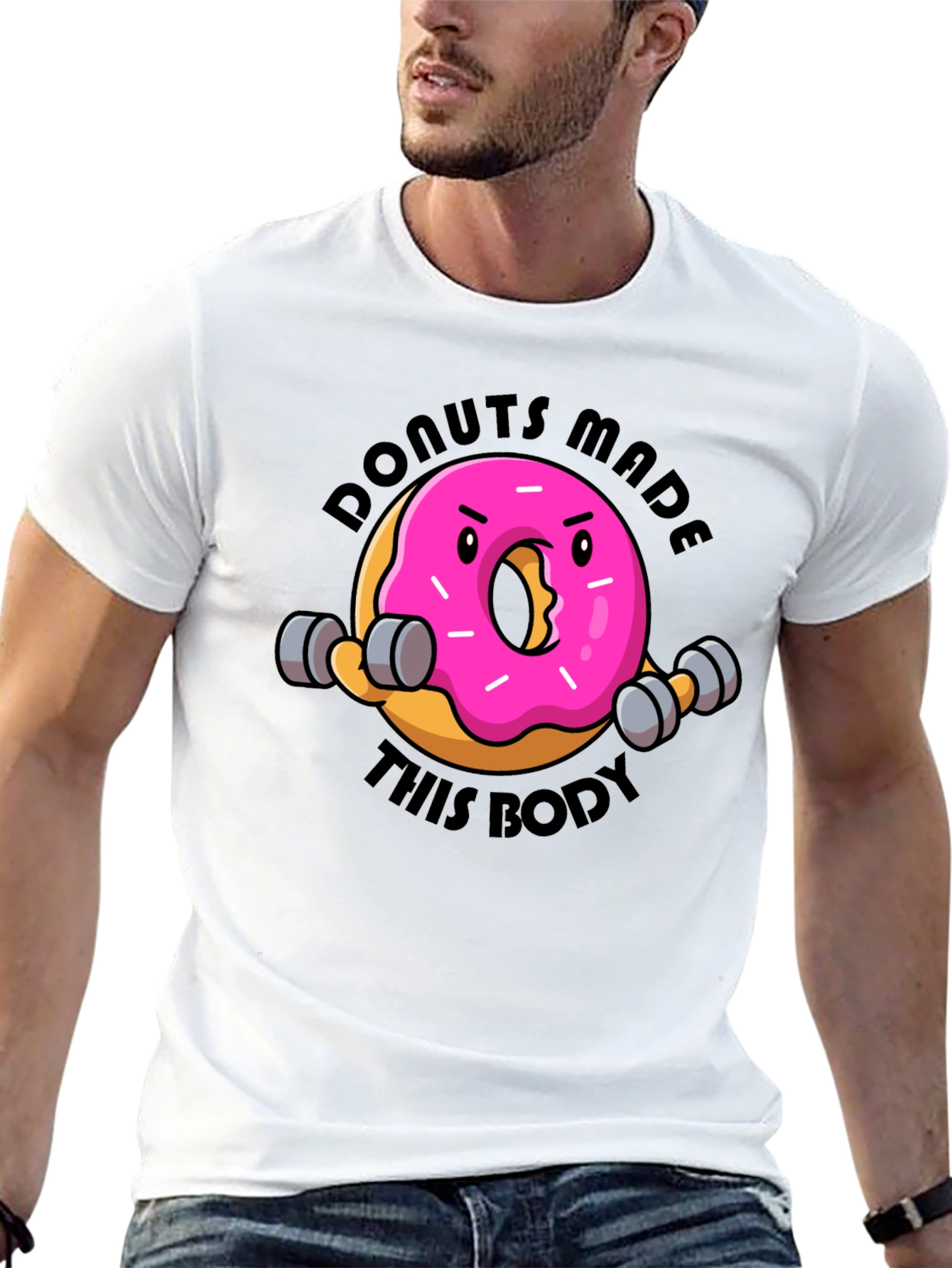 Donuts Made This Body Graphic T-Shirt