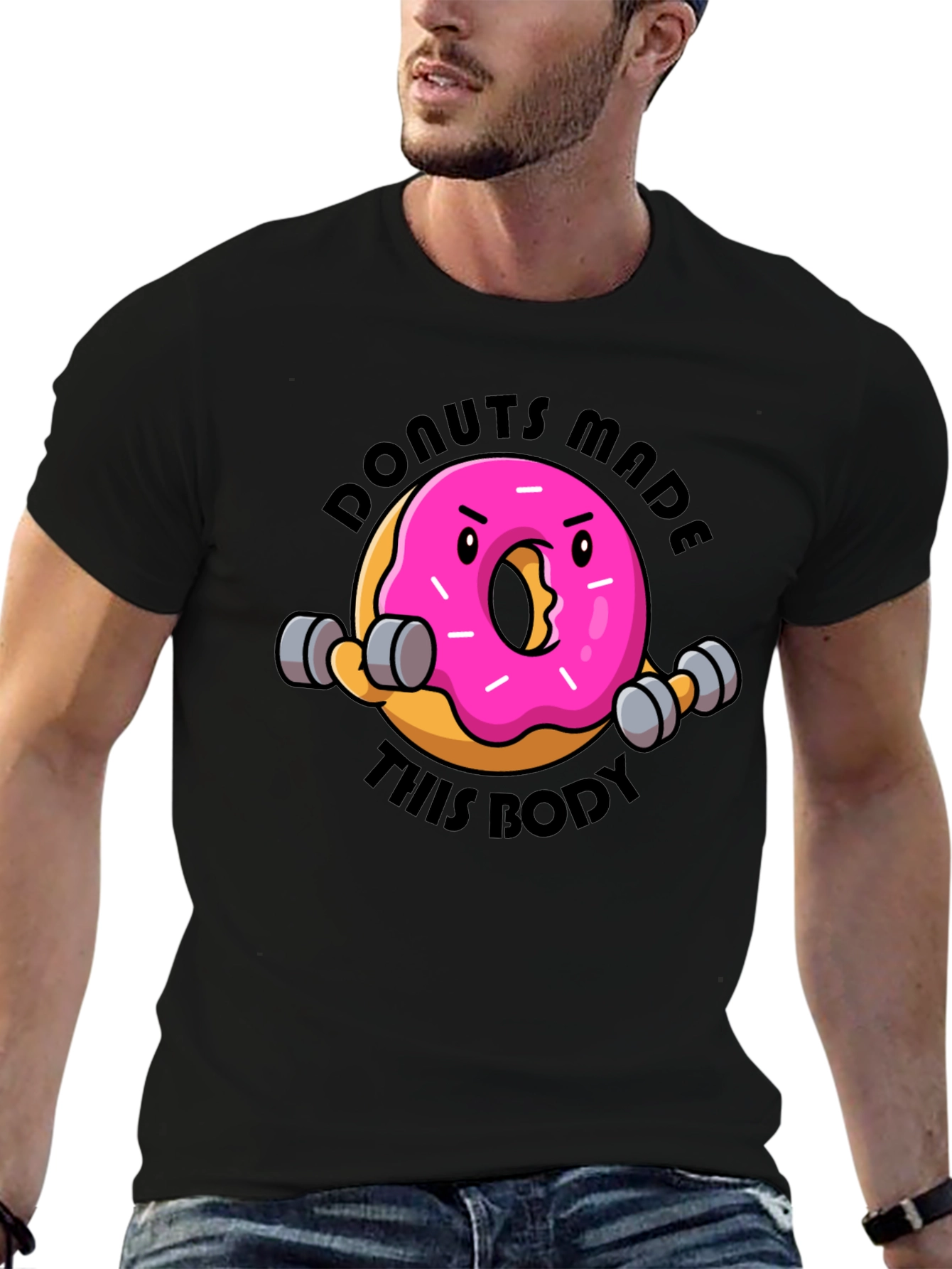 Donuts Made This Body Graphic T-Shirt