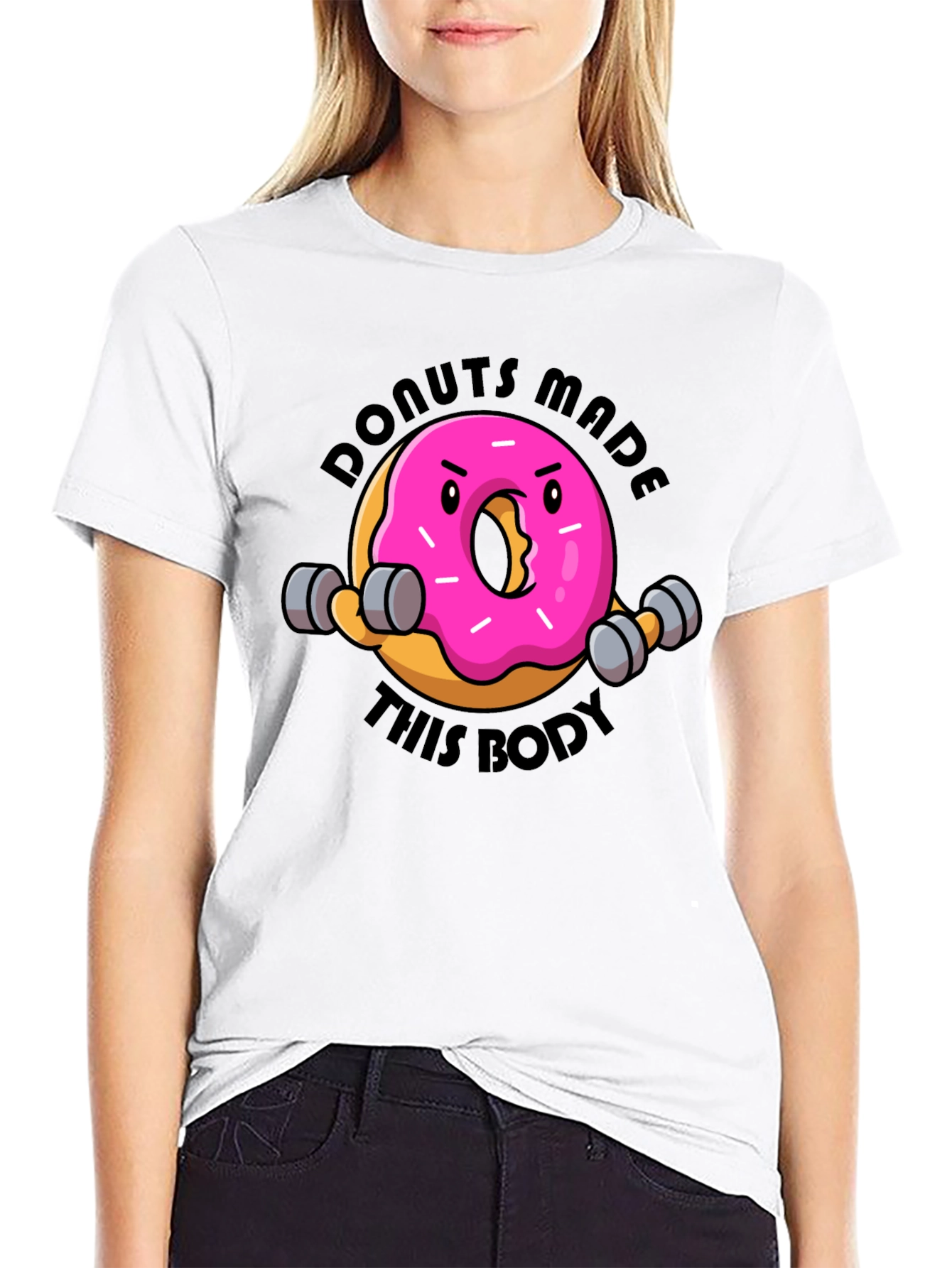 Donuts Made This Body Graphic T-Shirt