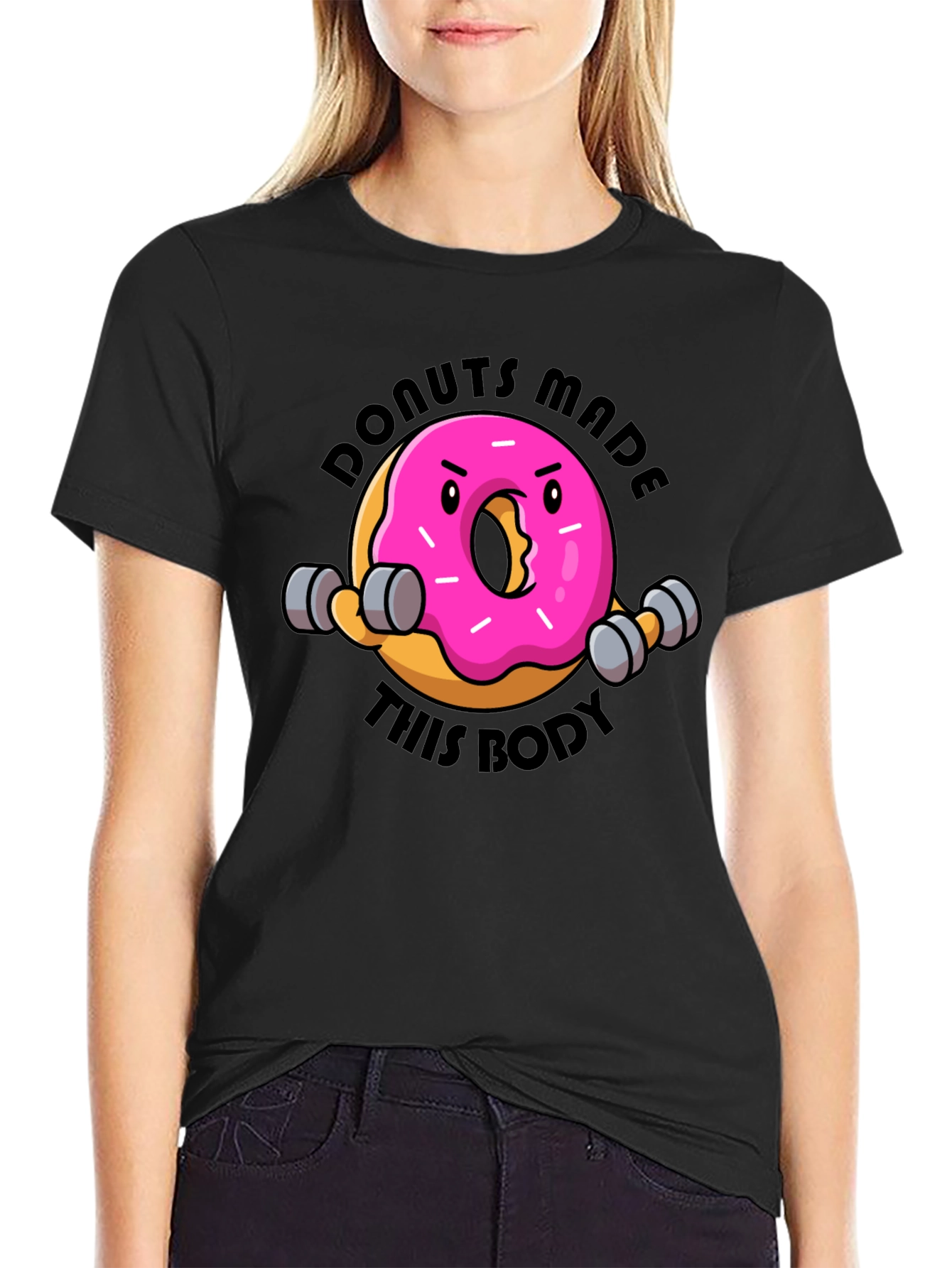 Donuts Made This Body Graphic T-Shirt