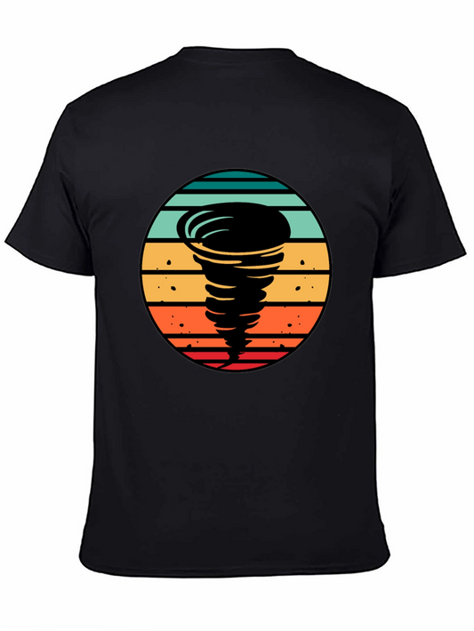 Tornado Sunset Graphic Tee - Stylish Weather Inspired T-Shirt
