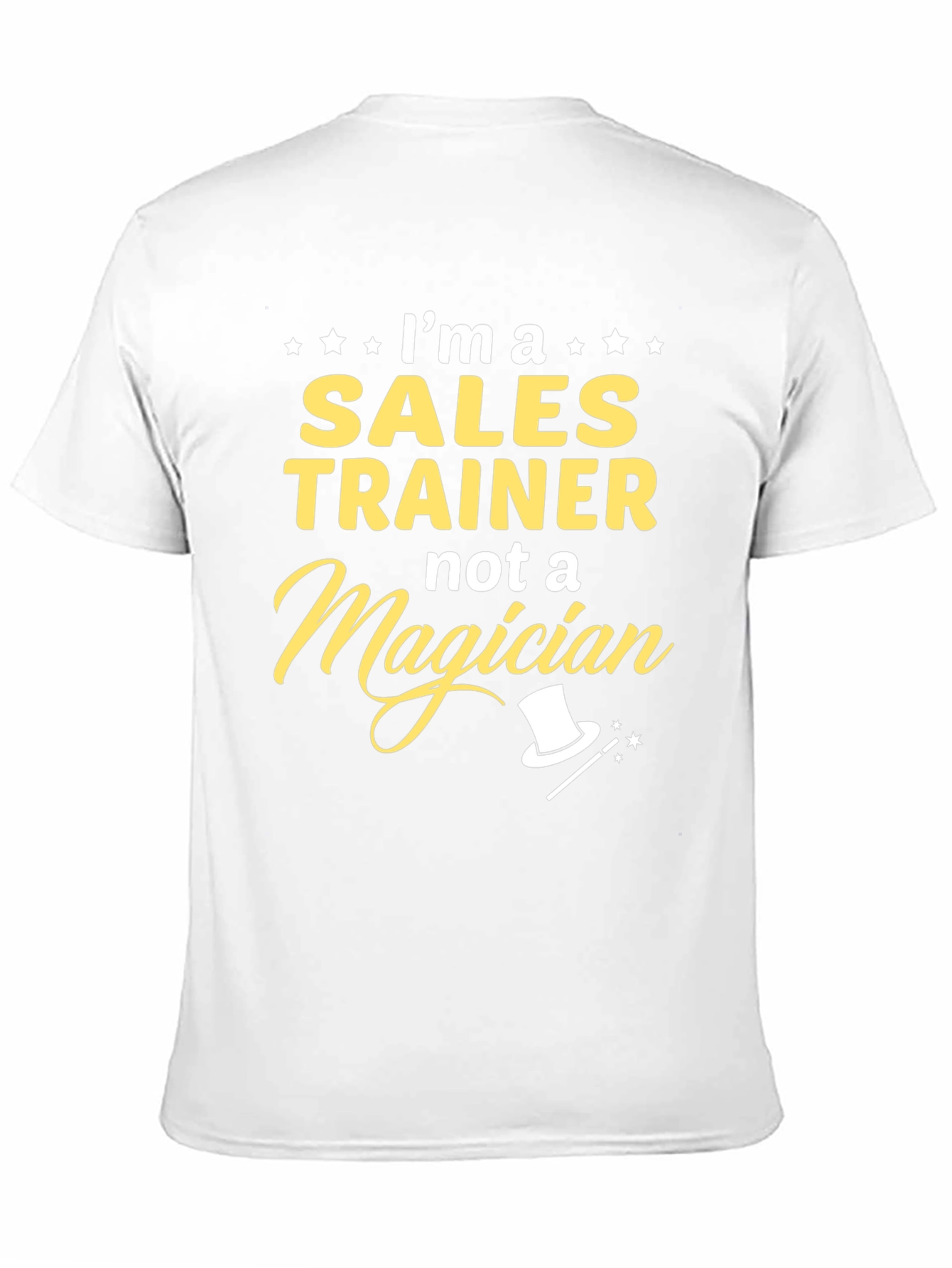 Sales Trainer T-Shirt - Funny Magician Gift