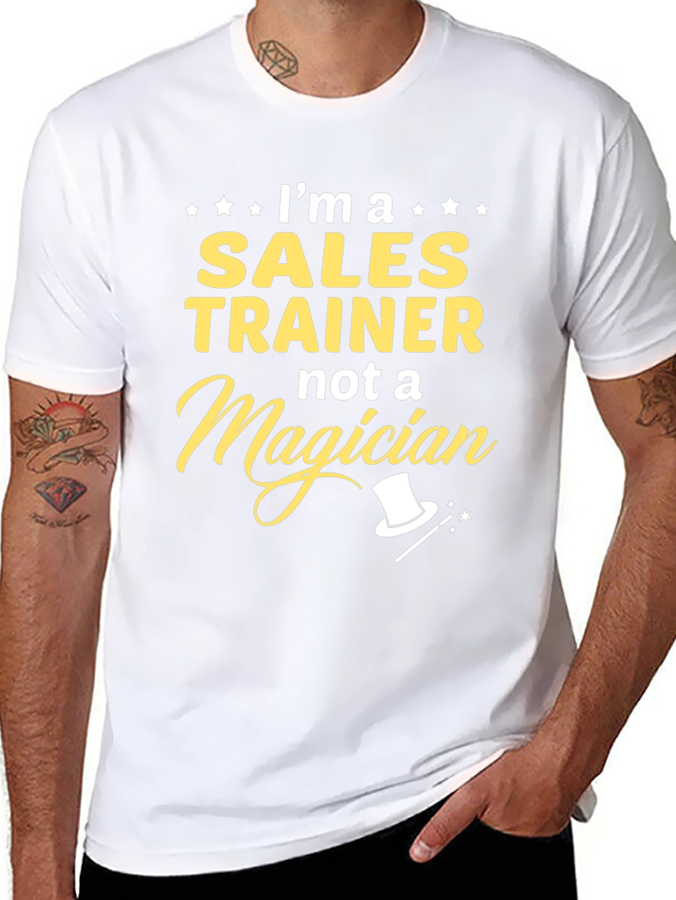 Sales Trainer T-Shirt - Funny Magician Gift