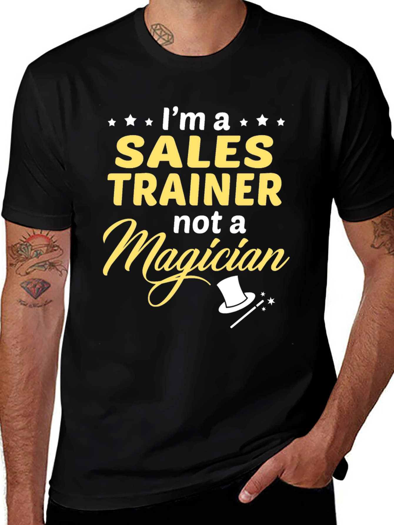 Sales Trainer T-Shirt - Funny Magician Gift