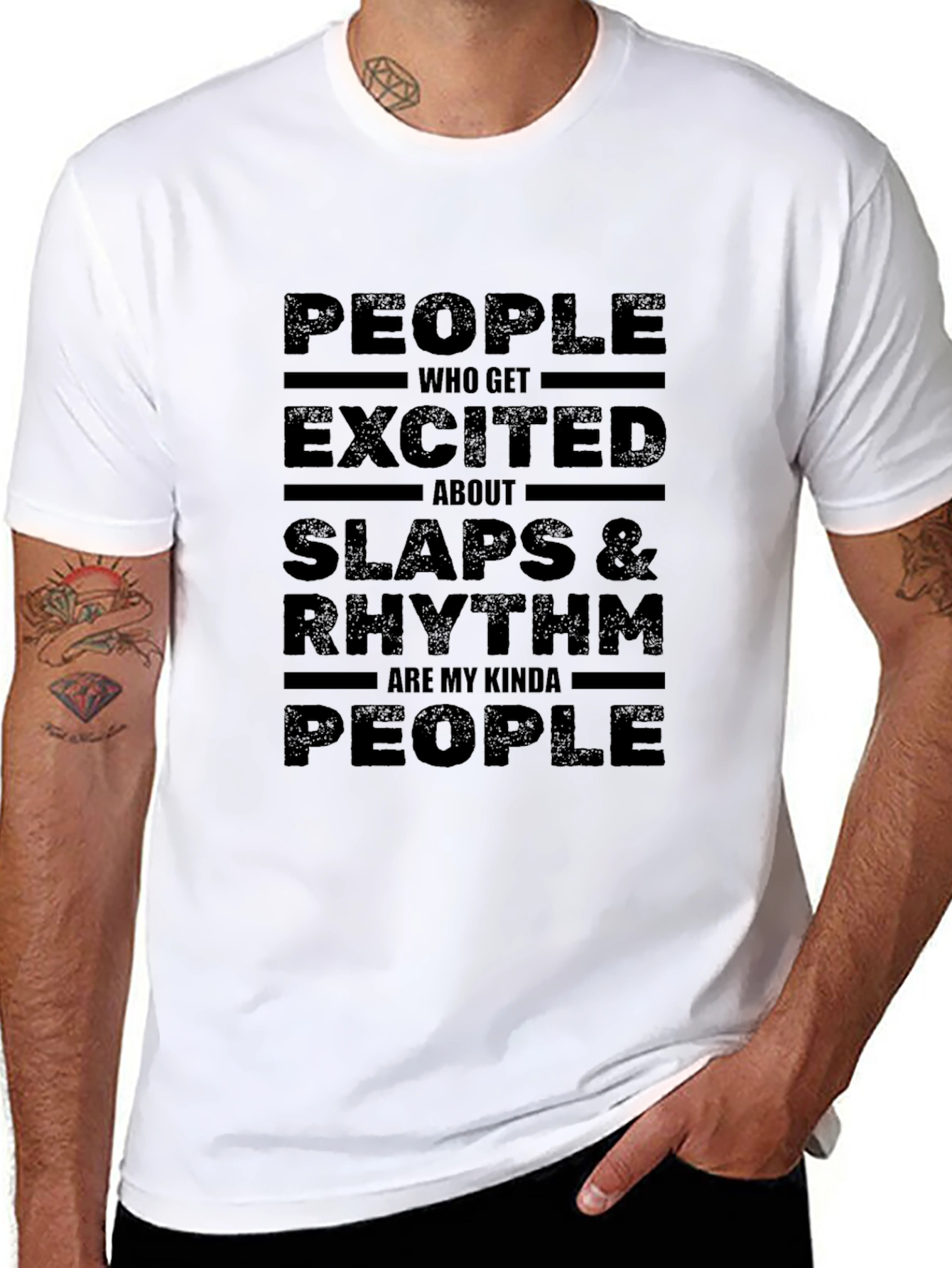 Slaps & Rhythm Kind of People Graphic T-Shirt