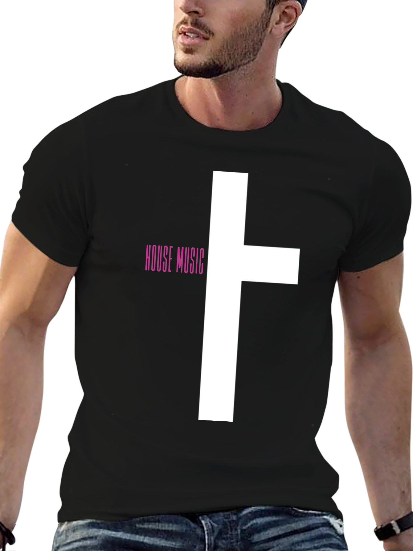 House Music T-Shirt - Trendy Clubbing Tee