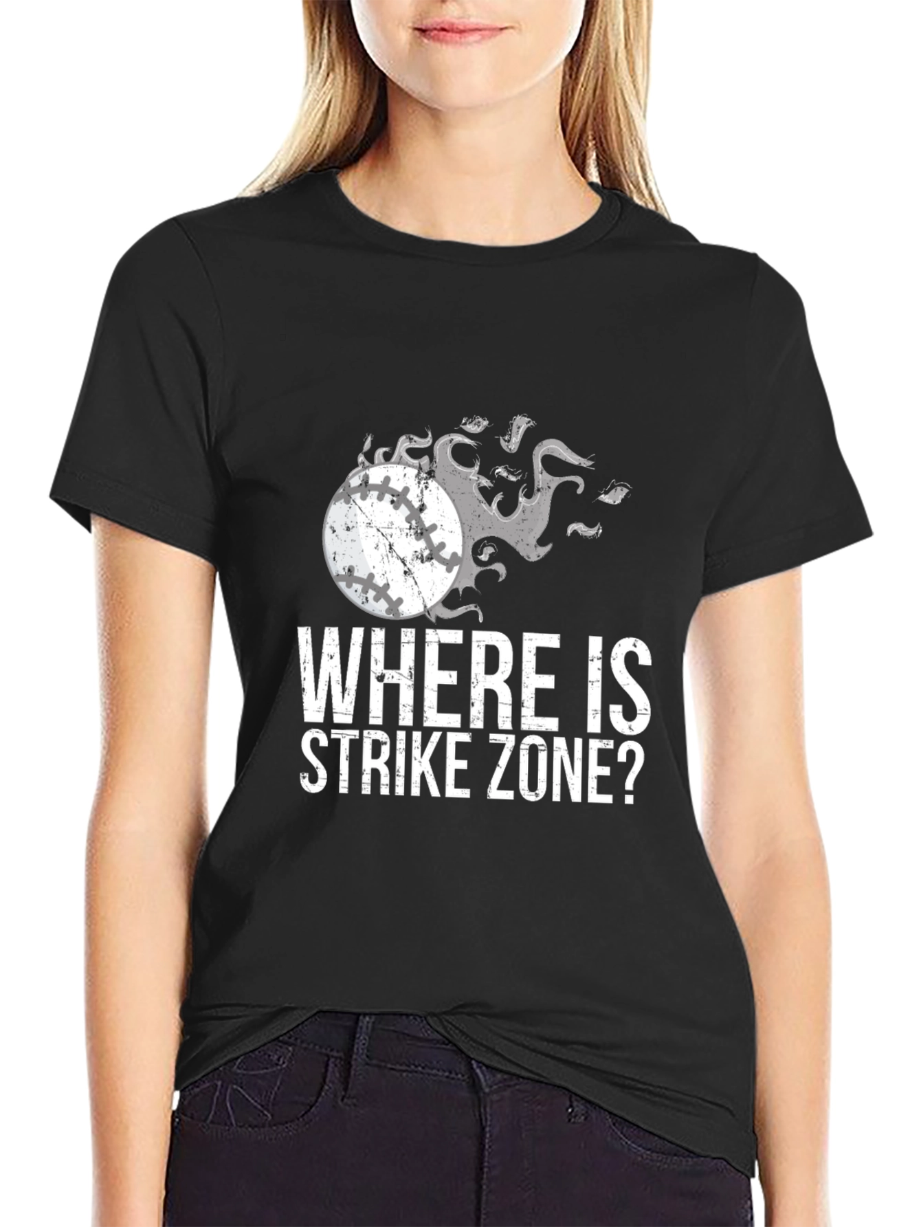 Where is Strike Zone? Baseball T-Shirt