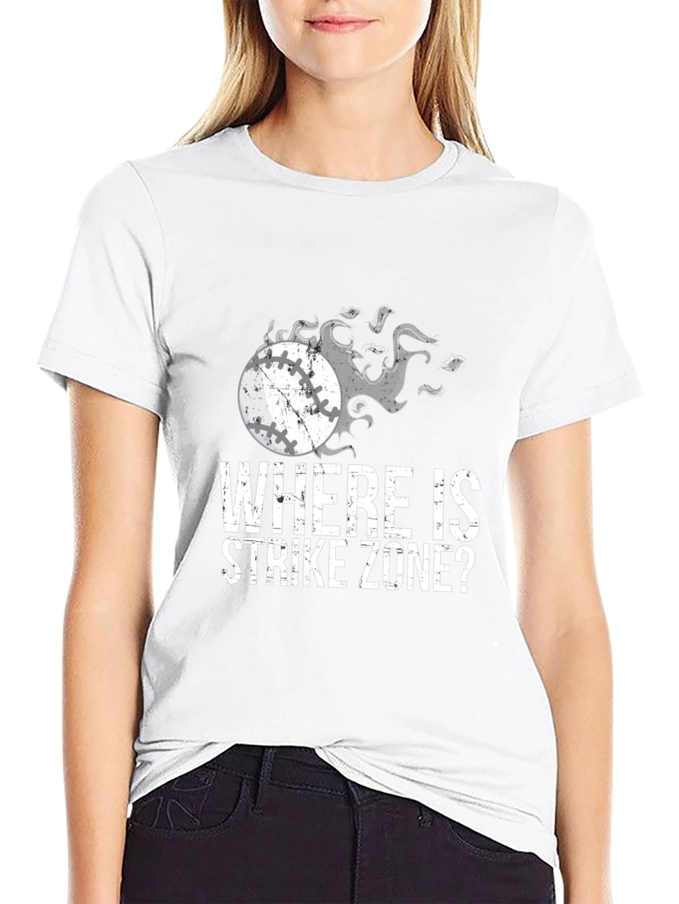 Where is Strike Zone? Baseball T-Shirt